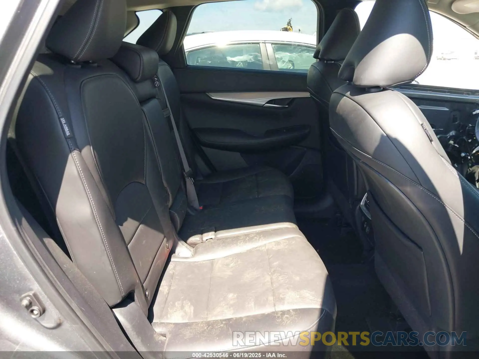8 Photograph of a damaged car 3PCAJ5BB0MF109479 INFINITI QX50 2021