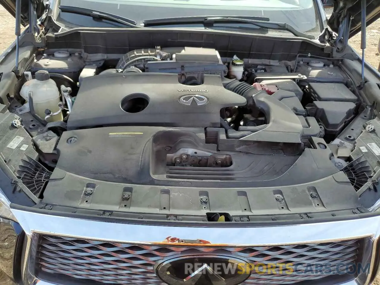 12 Photograph of a damaged car 3PCAJ5BB1MF107546 INFINITI QX50 2021