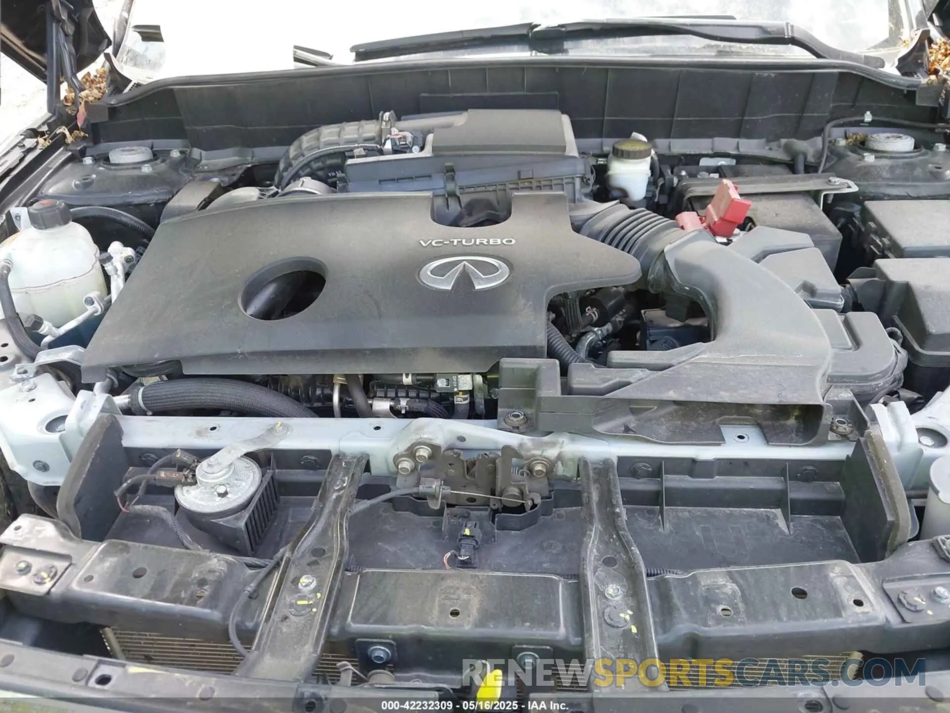 10 Photograph of a damaged car 3PCAJ5BB3MF109038 INFINITI QX50 2021