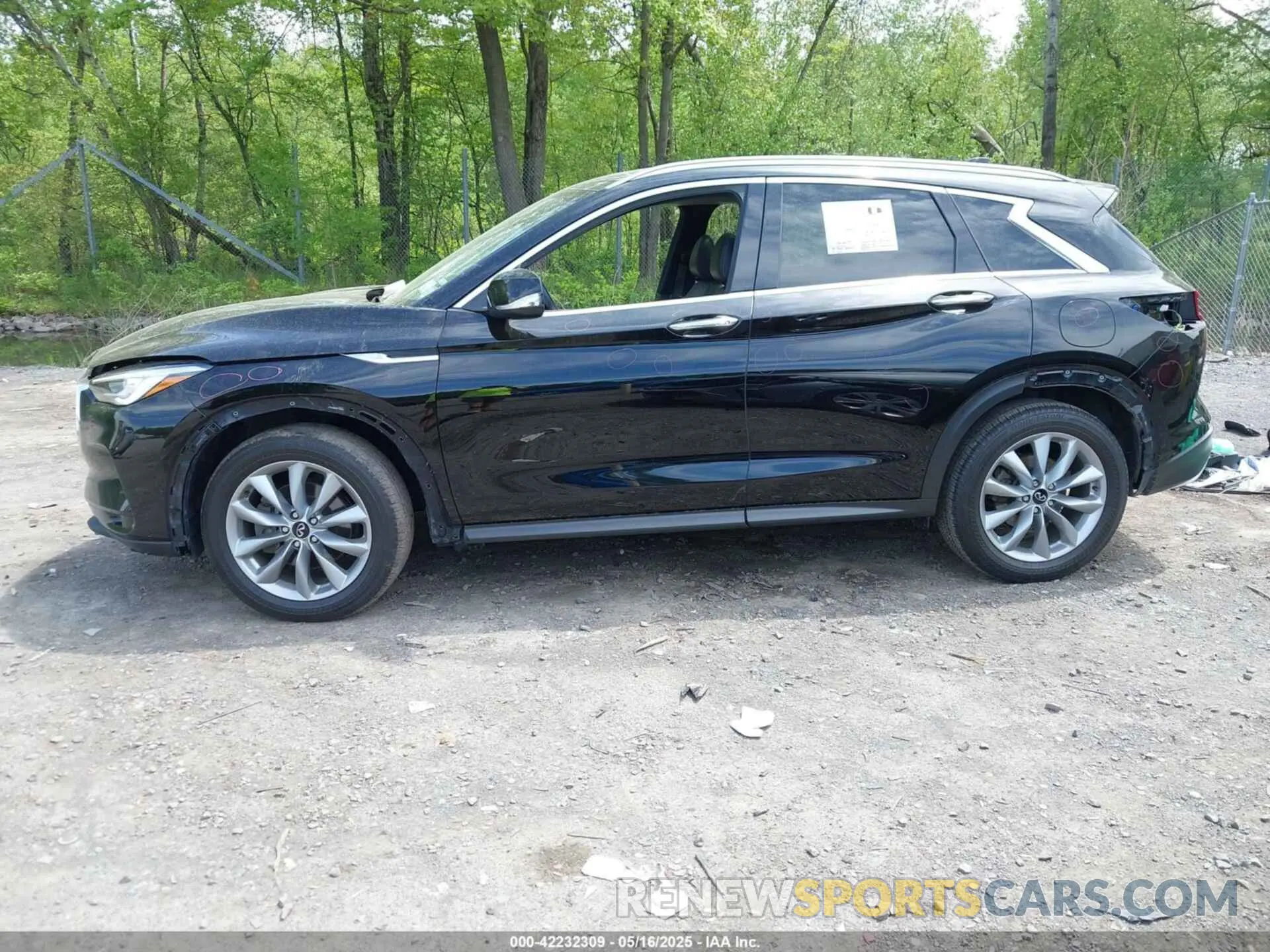 15 Photograph of a damaged car 3PCAJ5BB3MF109038 INFINITI QX50 2021