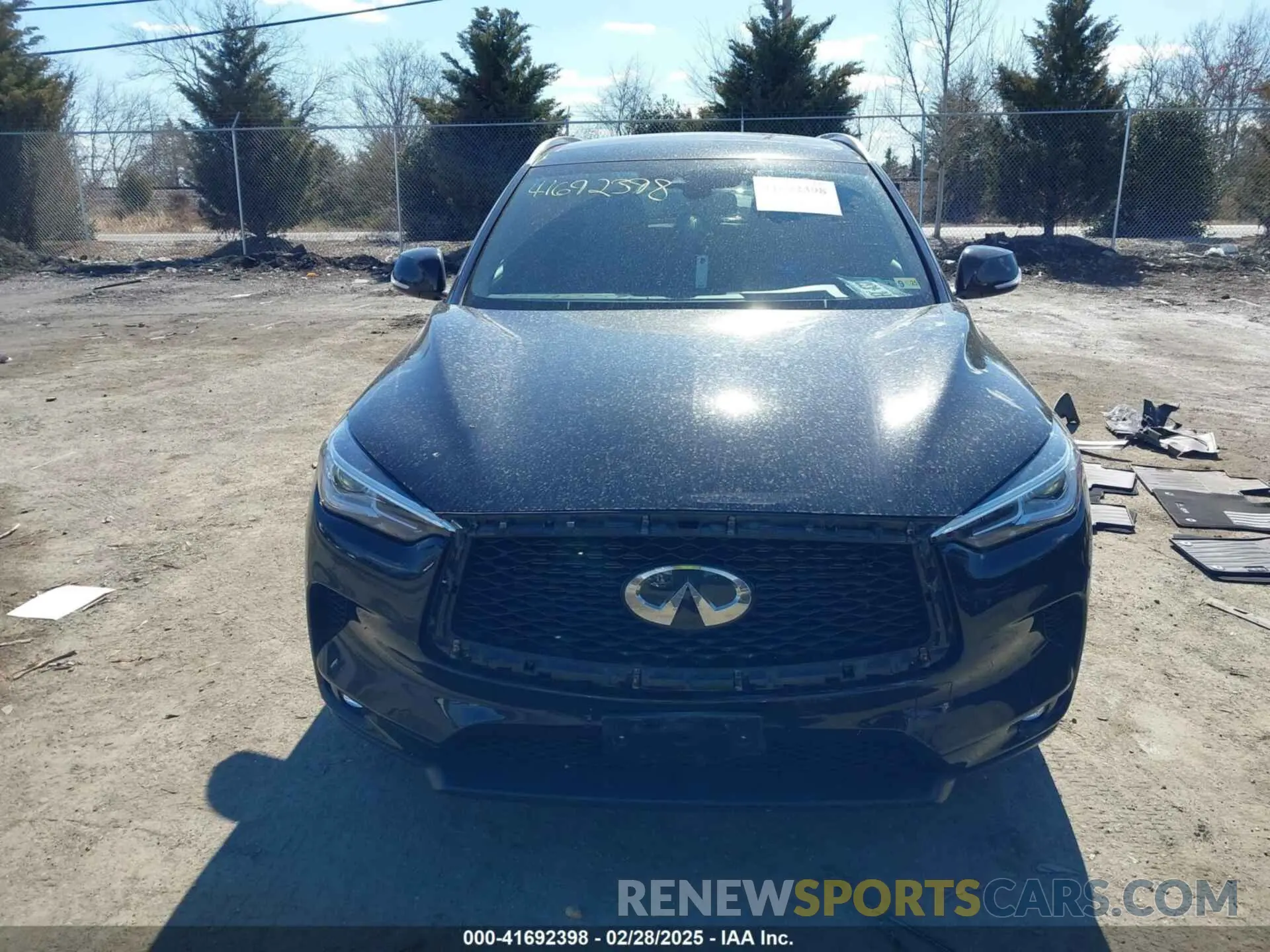 13 Photograph of a damaged car 3PCAJ5BB3MF119293 INFINITI QX50 2021