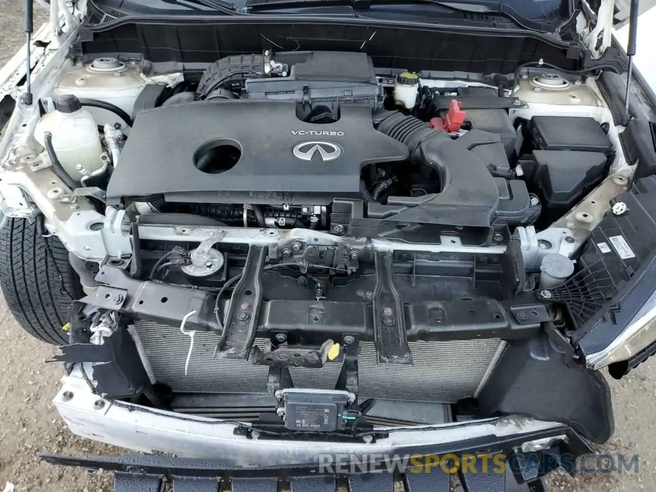 12 Photograph of a damaged car 3PCAJ5BB3MF124980 INFINITI QX50 2021