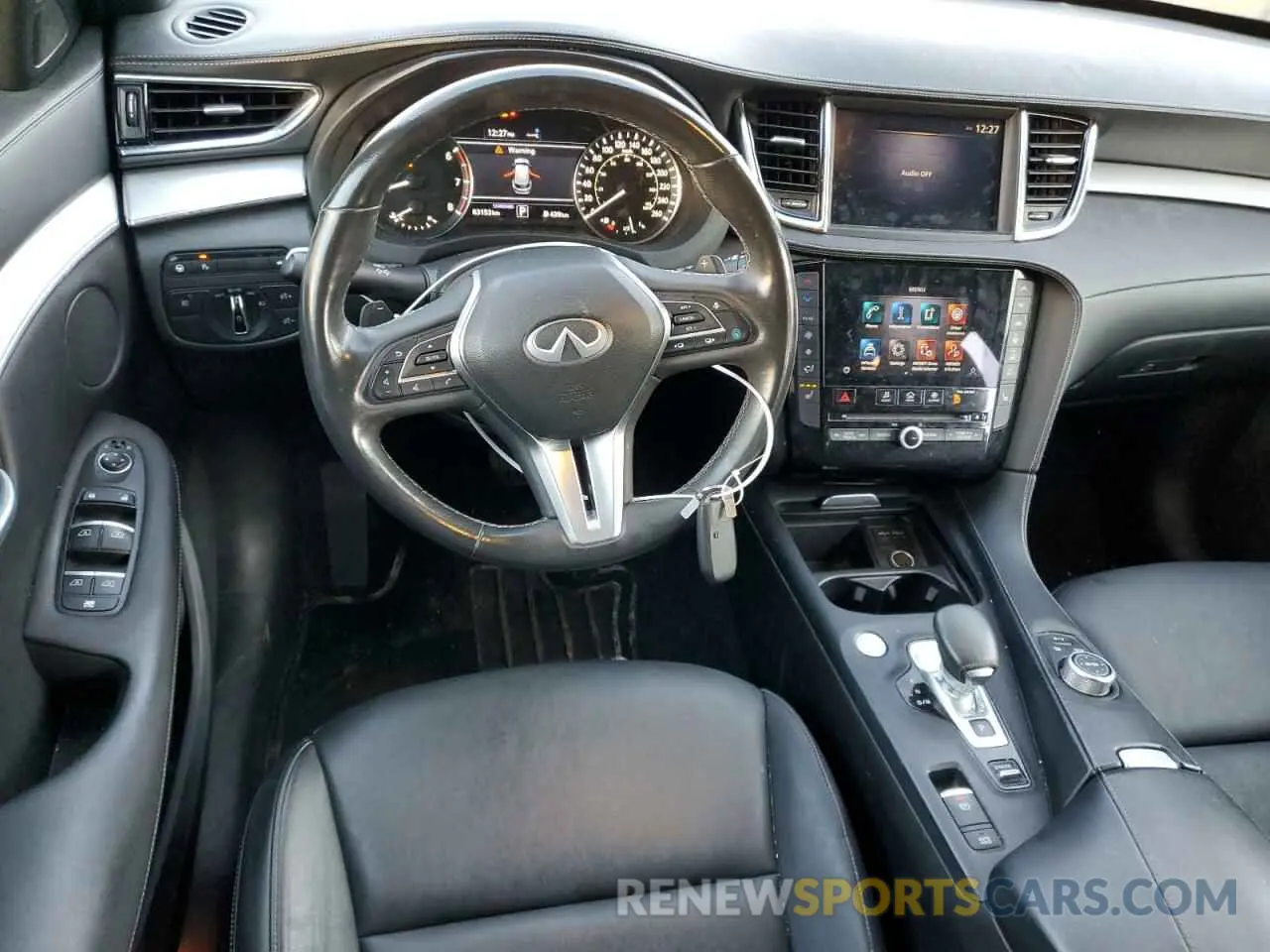 8 Photograph of a damaged car 3PCAJ5BB3MF124980 INFINITI QX50 2021