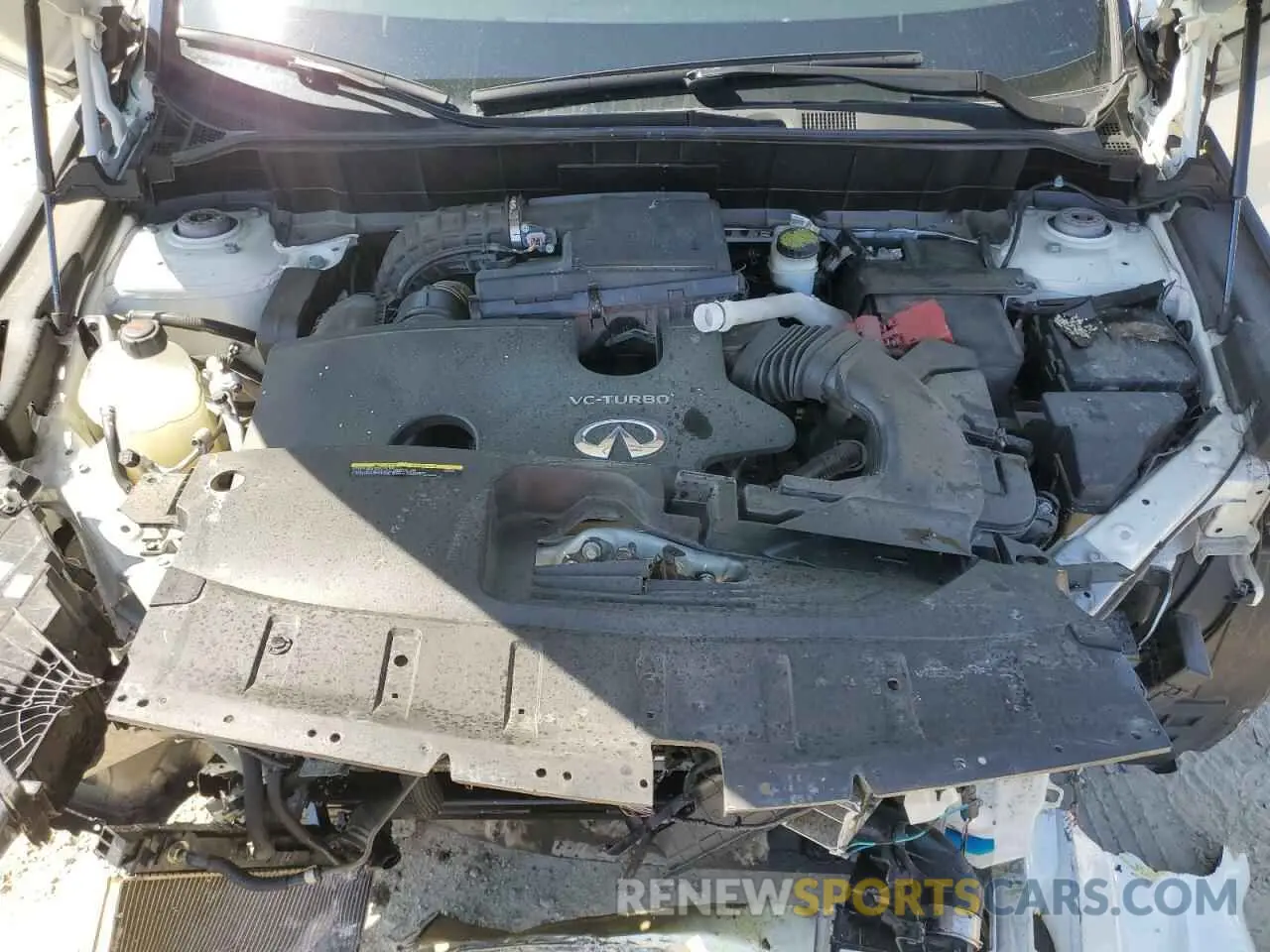 12 Photograph of a damaged car 3PCAJ5BB6MF124388 INFINITI QX50 2021