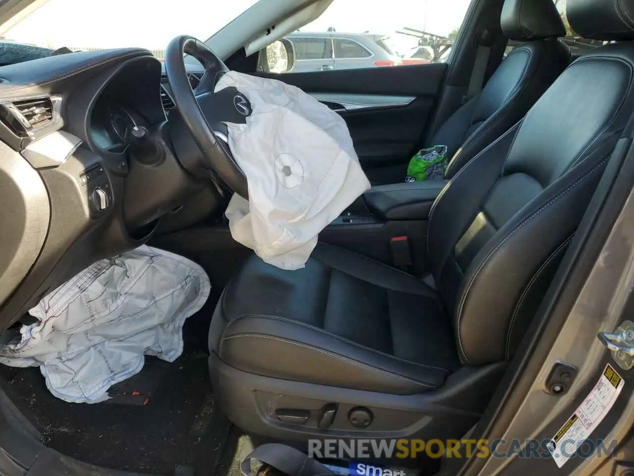 7 Photograph of a damaged car 3PCAJ5BB7MF107986 INFINITI QX50 2021