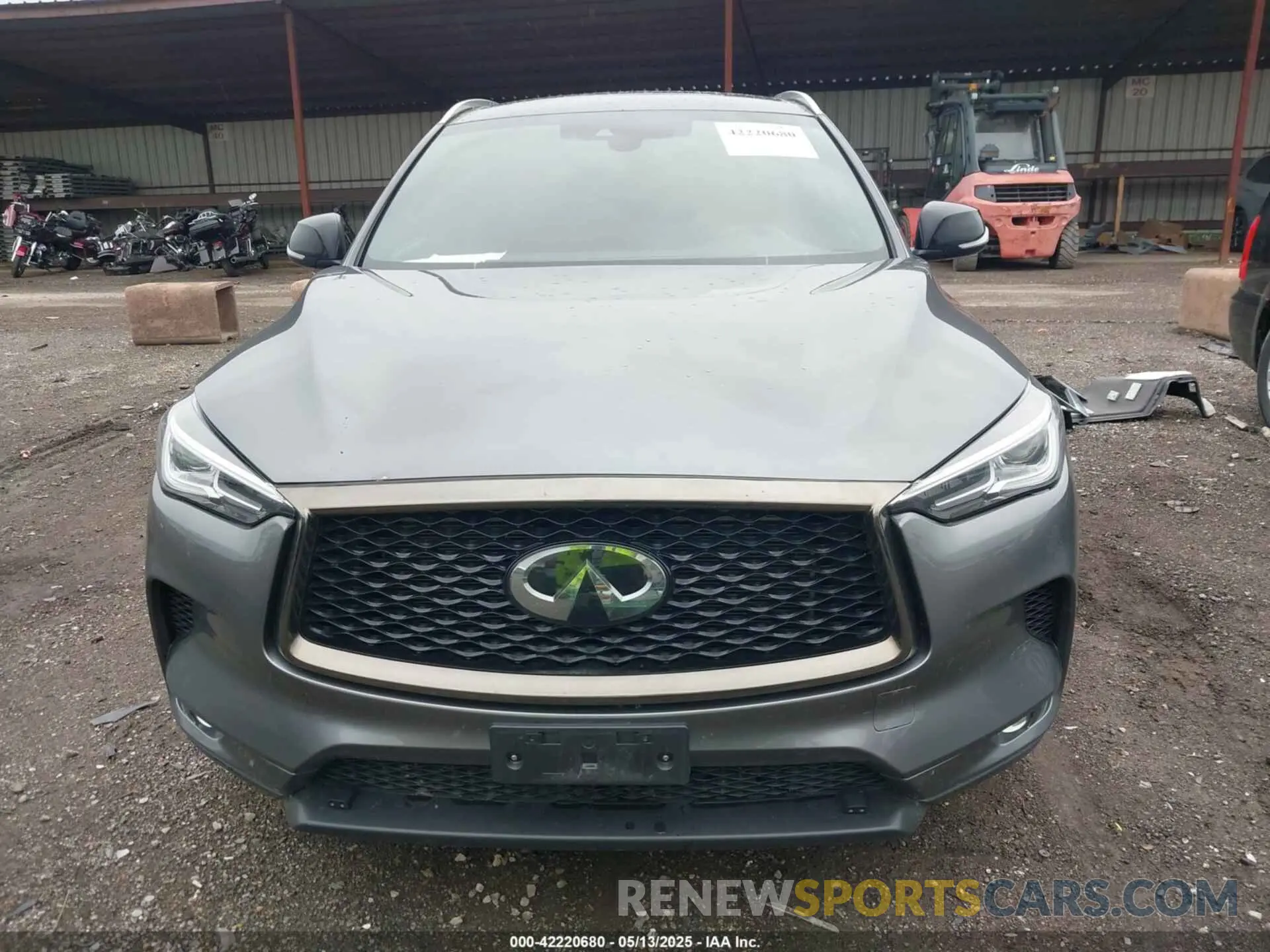 13 Photograph of a damaged car 3PCAJ5BB7MF126327 INFINITI QX50 2021
