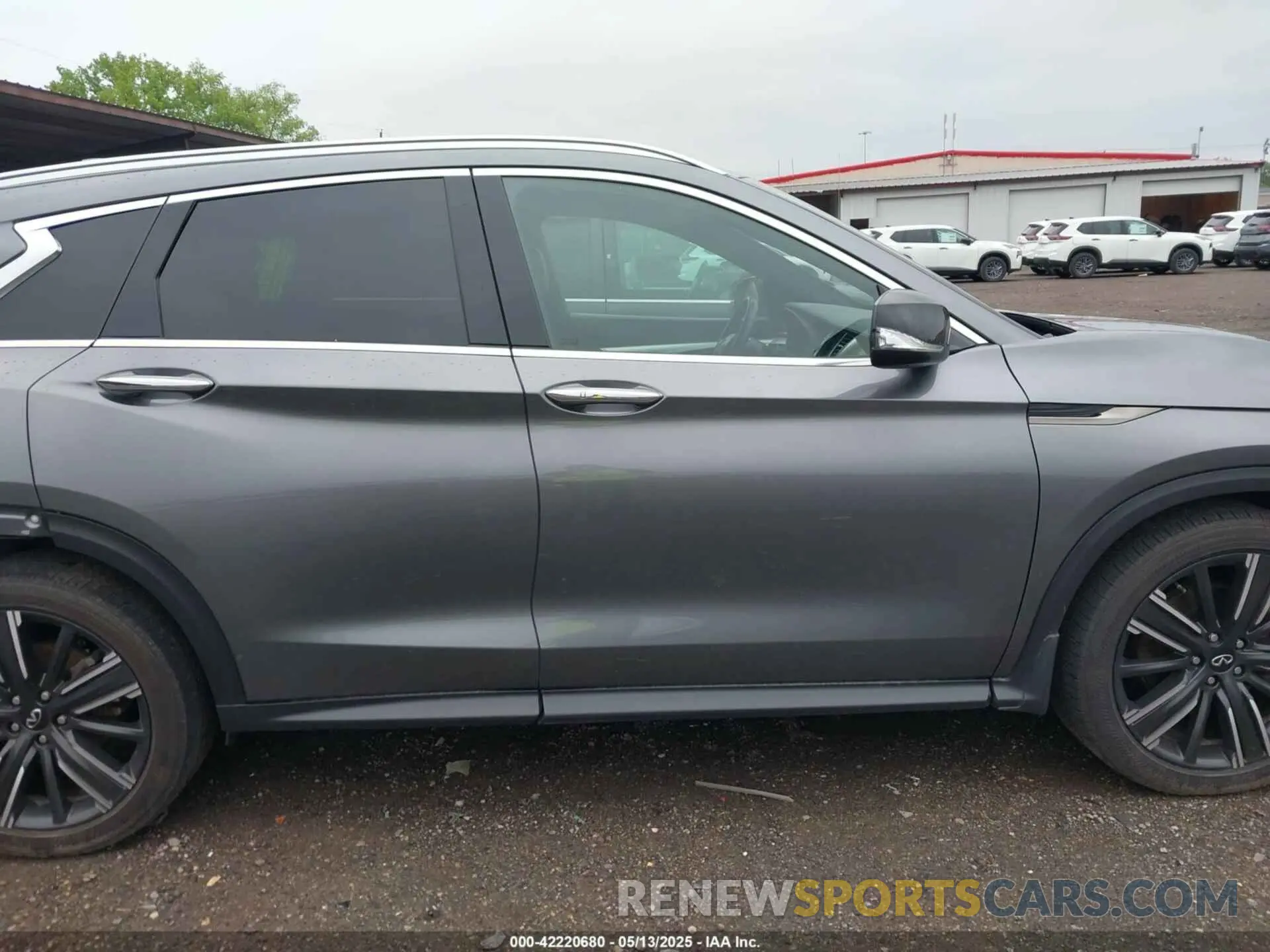 14 Photograph of a damaged car 3PCAJ5BB7MF126327 INFINITI QX50 2021