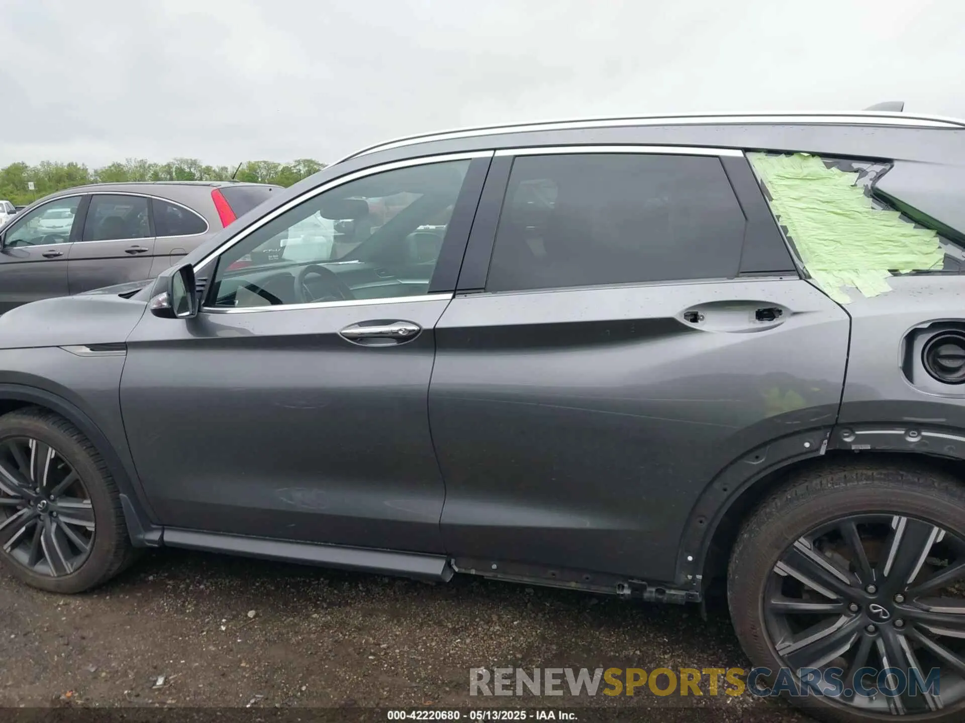15 Photograph of a damaged car 3PCAJ5BB7MF126327 INFINITI QX50 2021