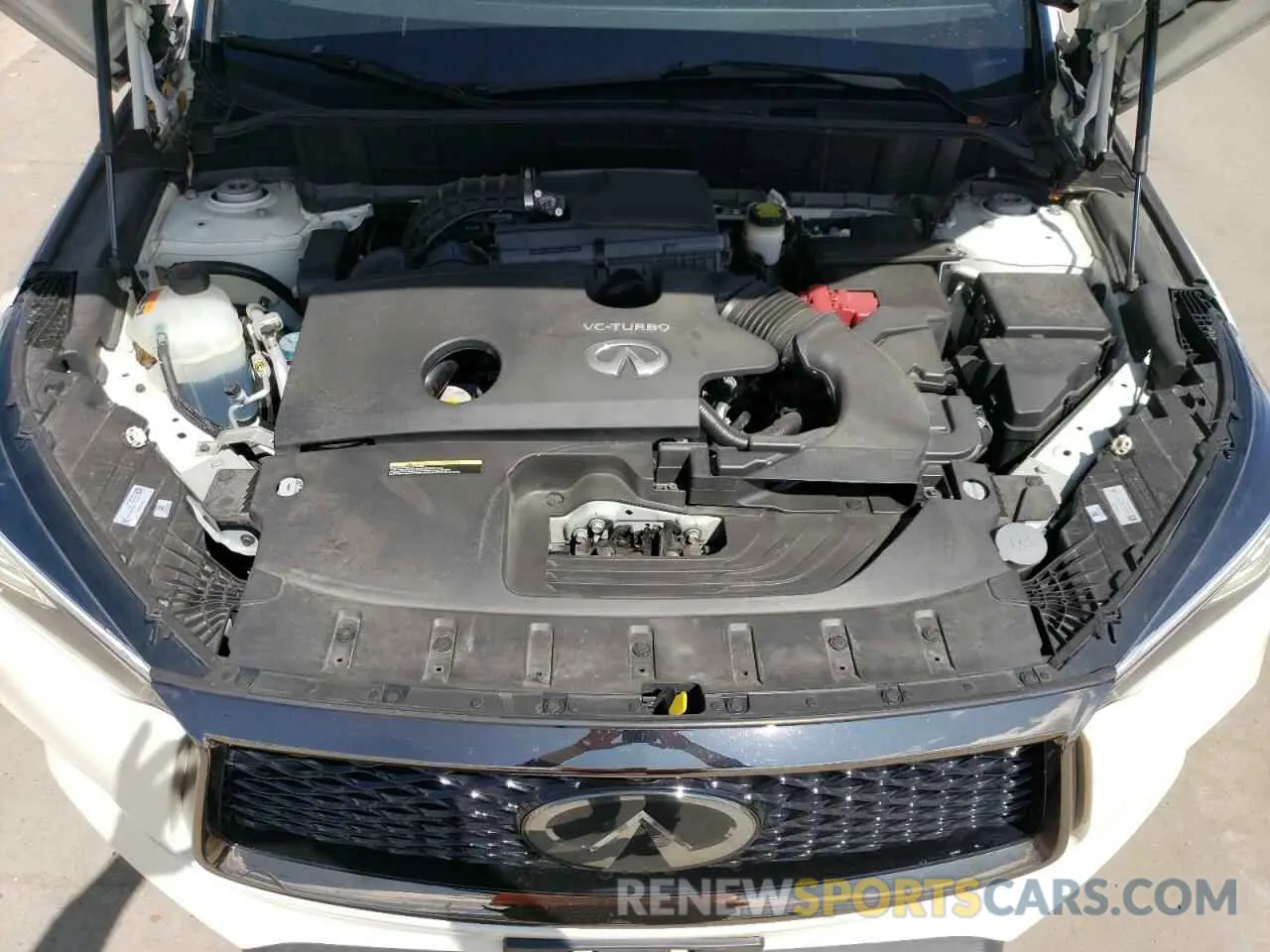 12 Photograph of a damaged car 3PCAJ5BB8MF102182 INFINITI QX50 2021