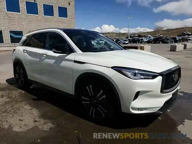 14 Photograph of a damaged car 3PCAJ5BB8MF102182 INFINITI QX50 2021