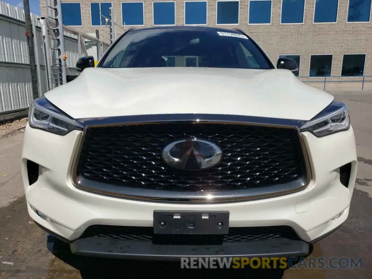 5 Photograph of a damaged car 3PCAJ5BB8MF102182 INFINITI QX50 2021