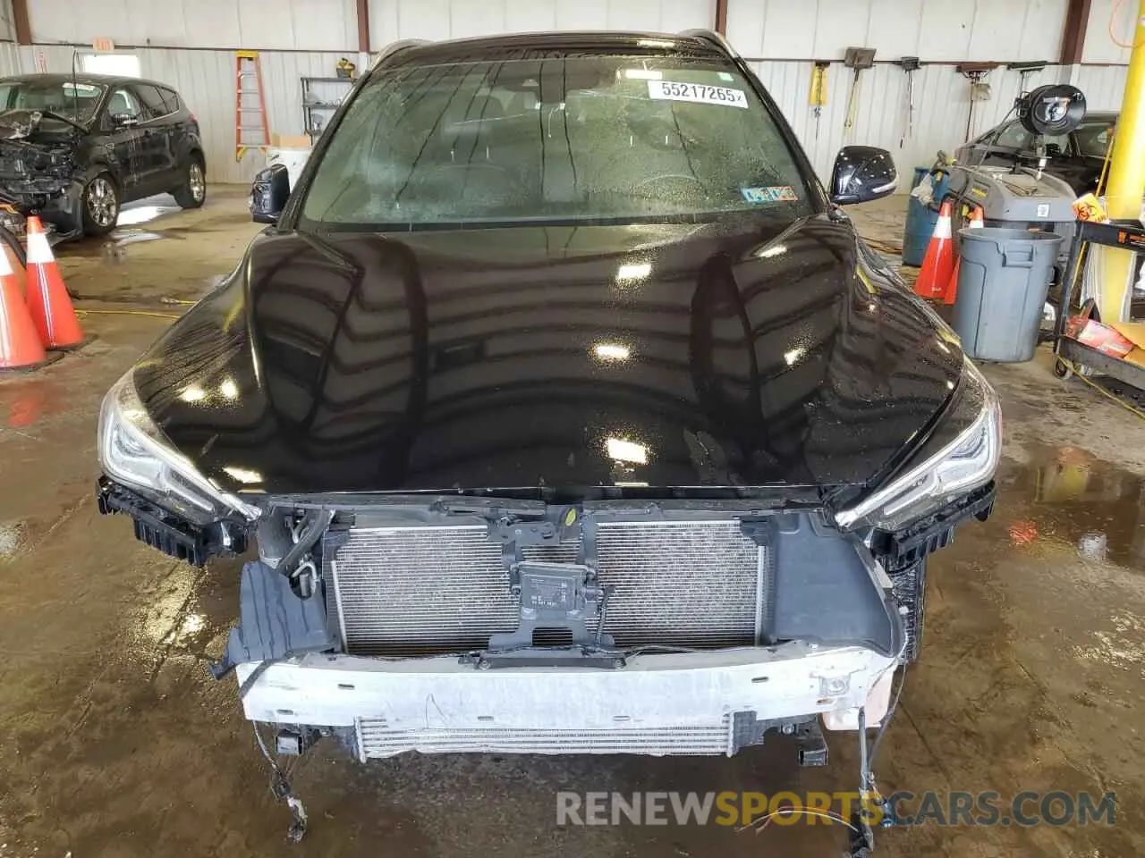 5 Photograph of a damaged car 3PCAJ5BB9MF119427 INFINITI QX50 2021