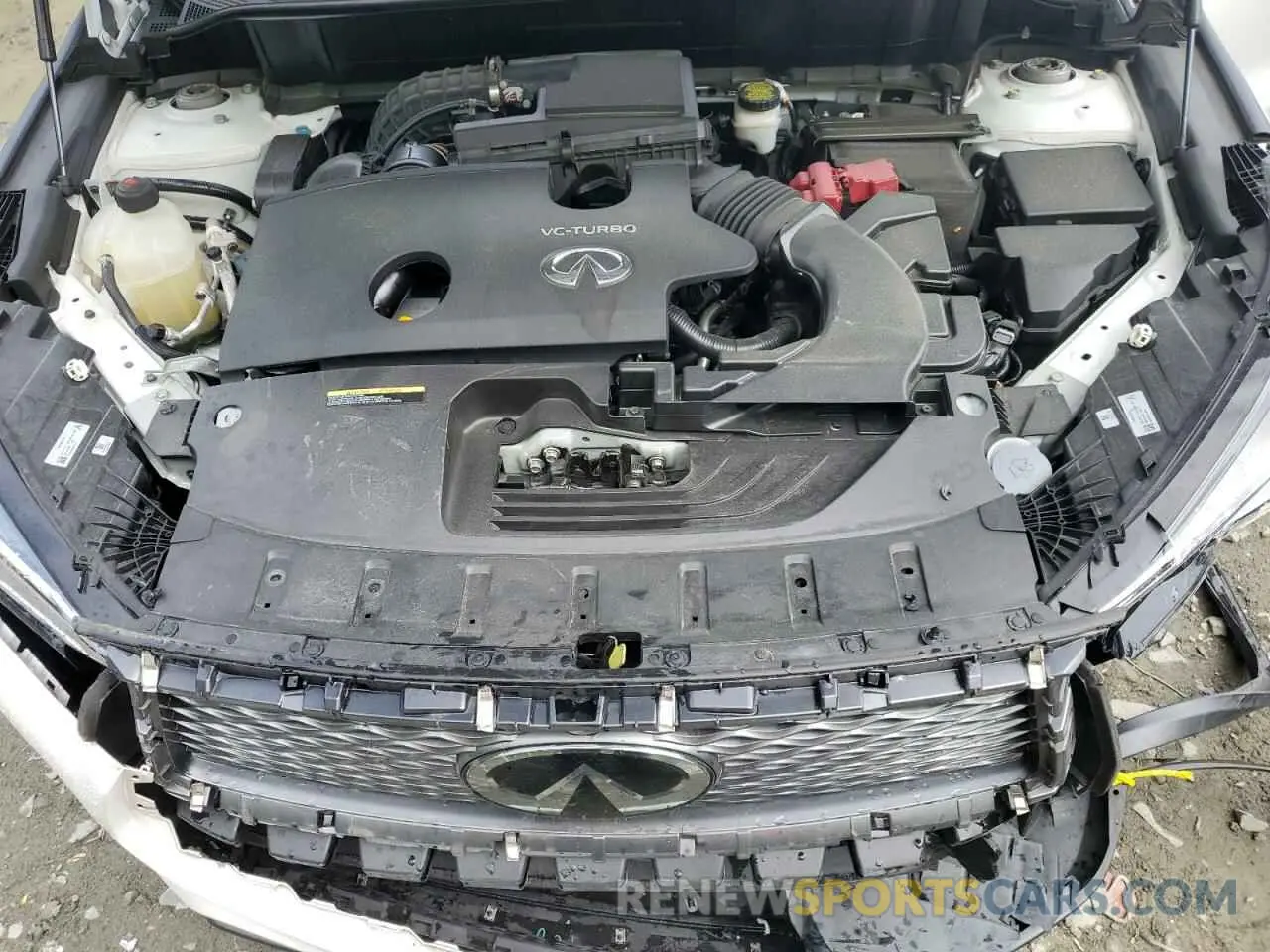 12 Photograph of a damaged car 3PCAJ5BB9MF120951 INFINITI QX50 2021