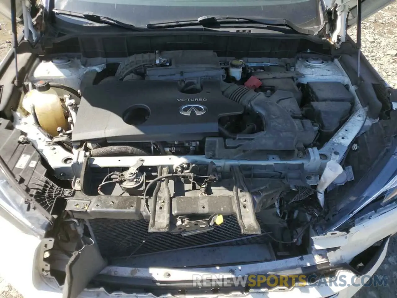 14 Photograph of a damaged car 3PCAJ5BB9MF121288 INFINITI QX50 2021