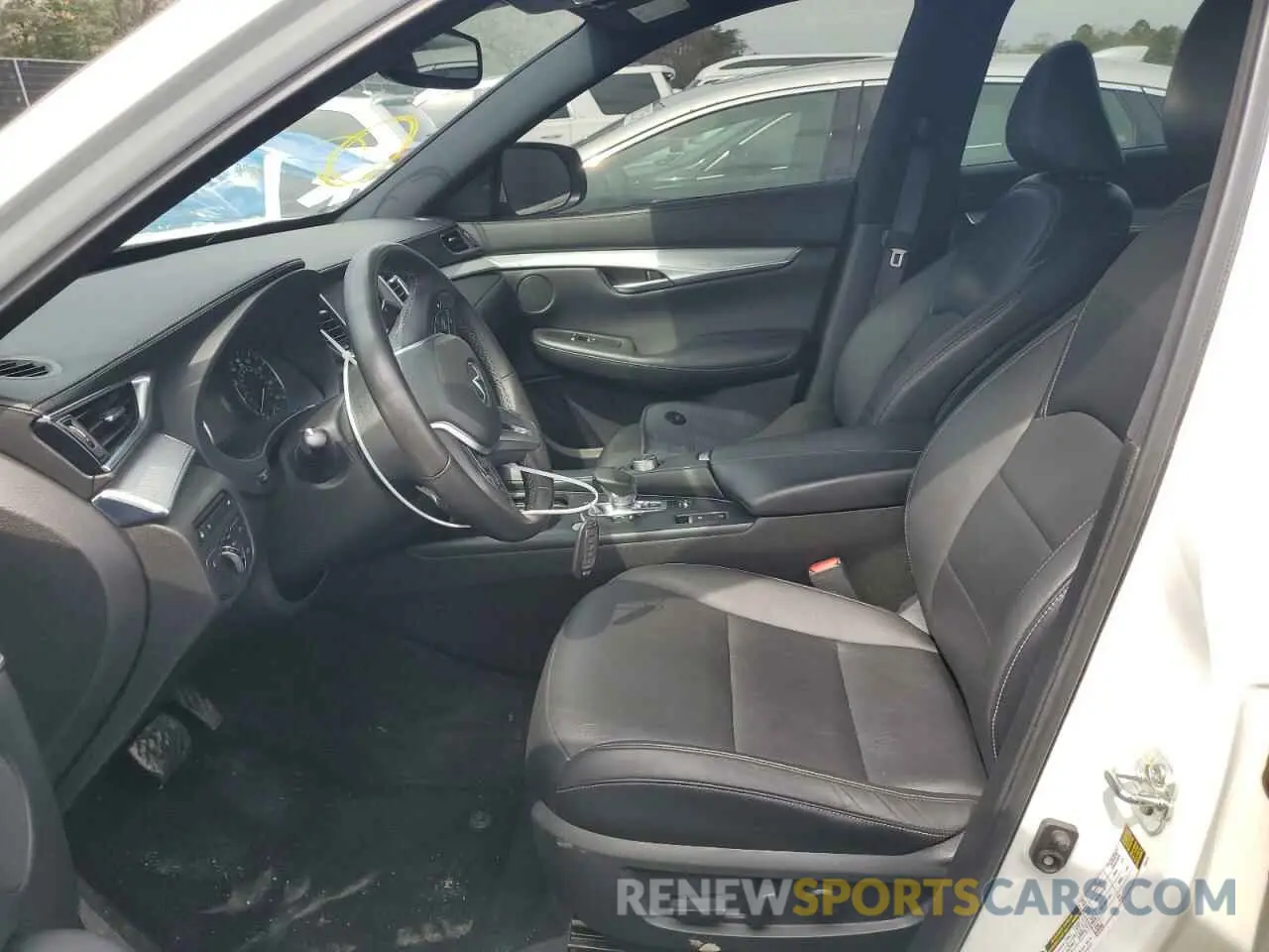7 Photograph of a damaged car 3PCAJ5BB9MF121288 INFINITI QX50 2021