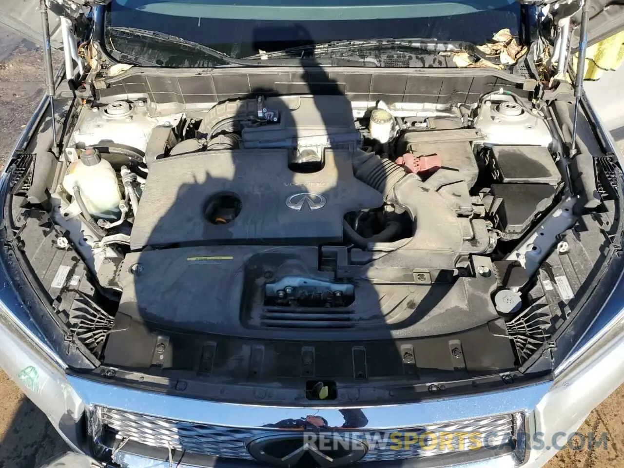 12 Photograph of a damaged car 3PCAJ5BB9MF123817 INFINITI QX50 2021