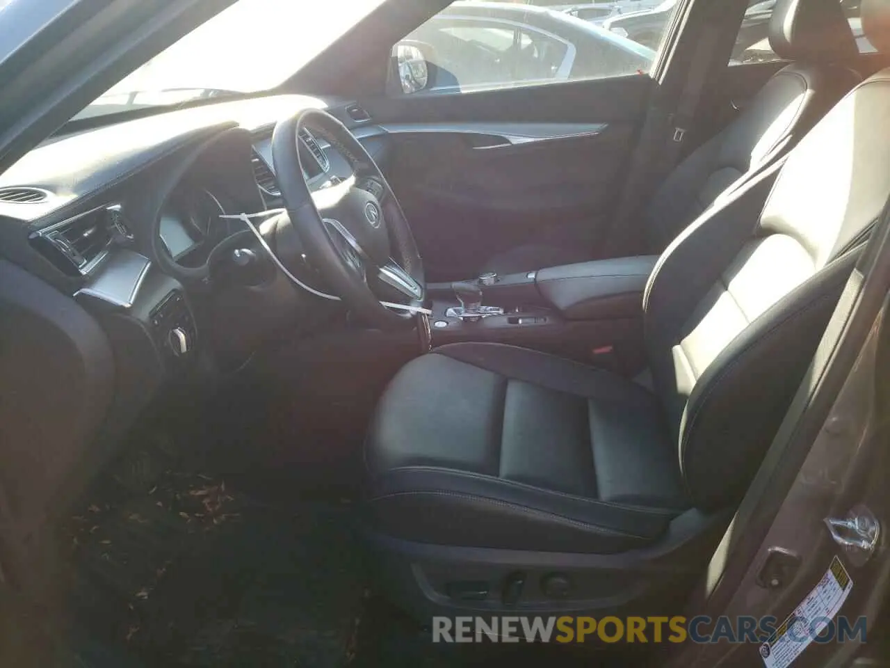 7 Photograph of a damaged car 3PCAJ5BB9MF125034 INFINITI QX50 2021