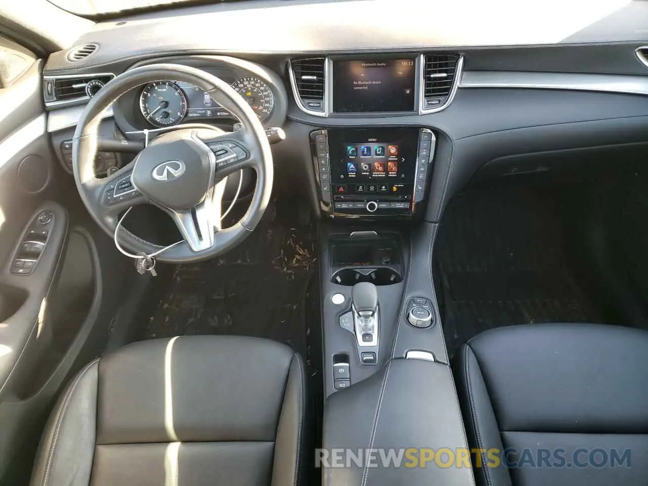 8 Photograph of a damaged car 3PCAJ5BB9MF125034 INFINITI QX50 2021