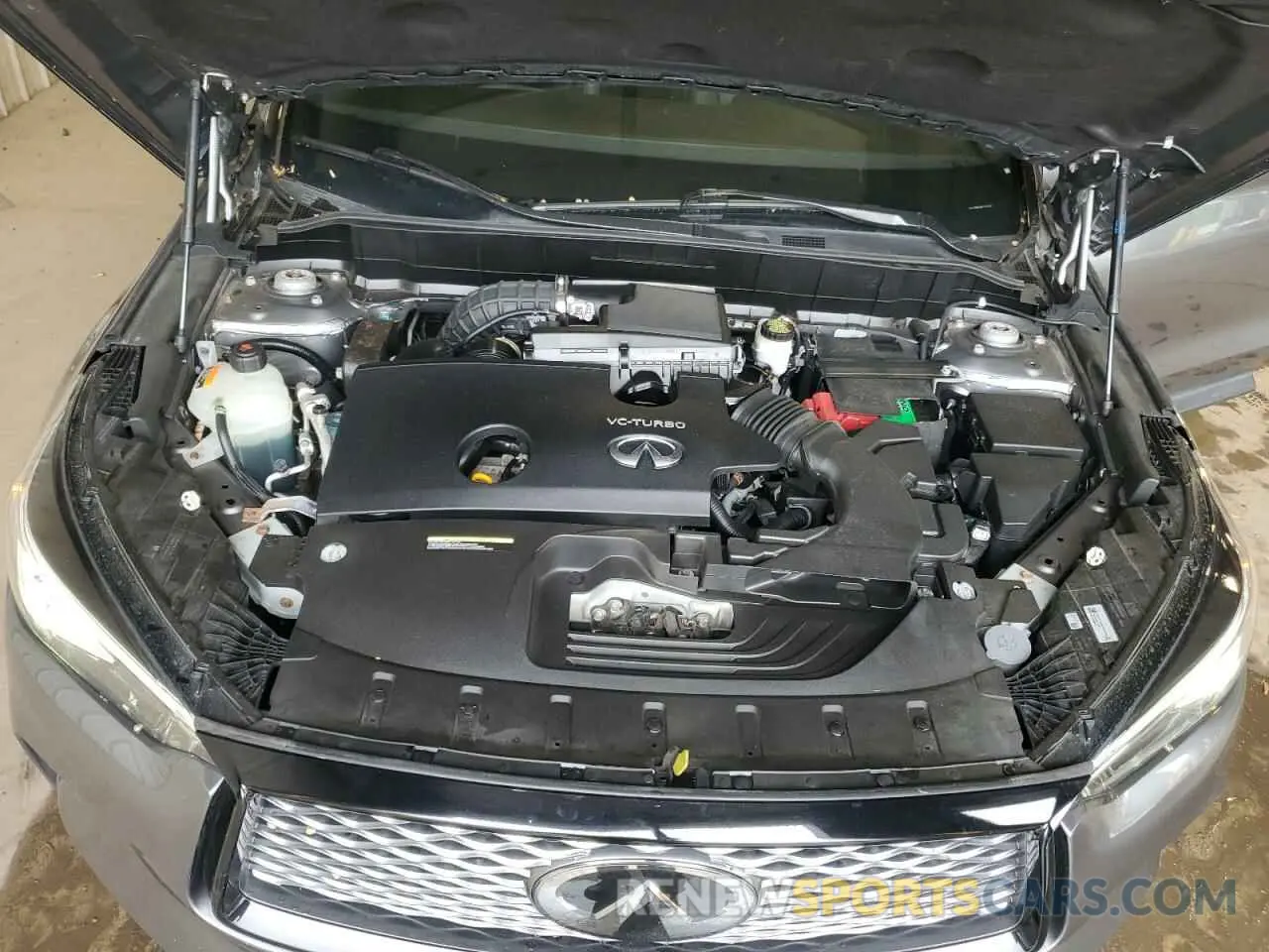 11 Photograph of a damaged car 3PCAJ5BBXMF104676 INFINITI QX50 2021