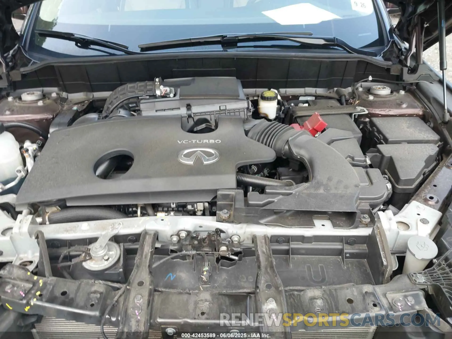 10 Photograph of a damaged car 3PCAJ5CA2MF110669 INFINITI QX50 2021