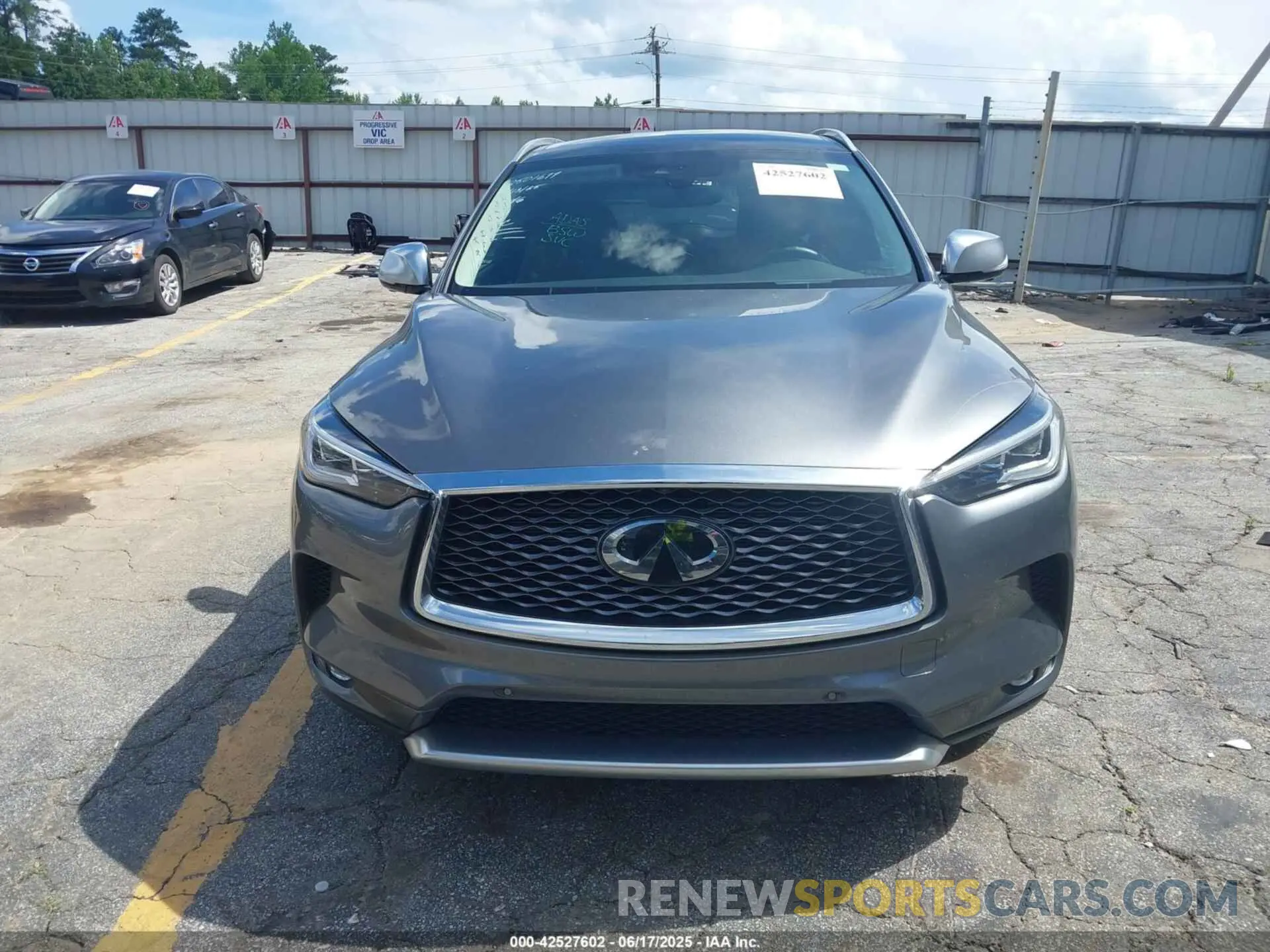 12 Photograph of a damaged car 3PCAJ5CA3MF115346 INFINITI QX50 2021