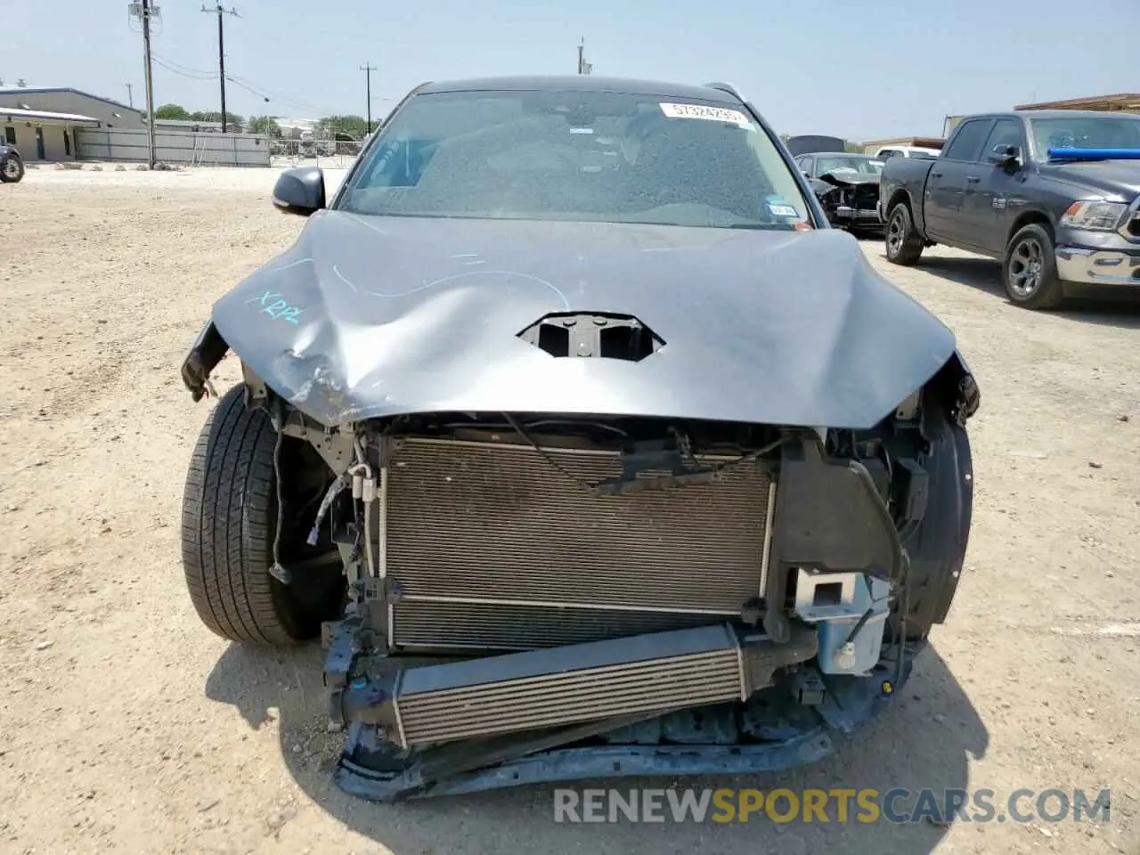 5 Photograph of a damaged car 3PCAJ5CA4MF101584 INFINITI QX50 2021