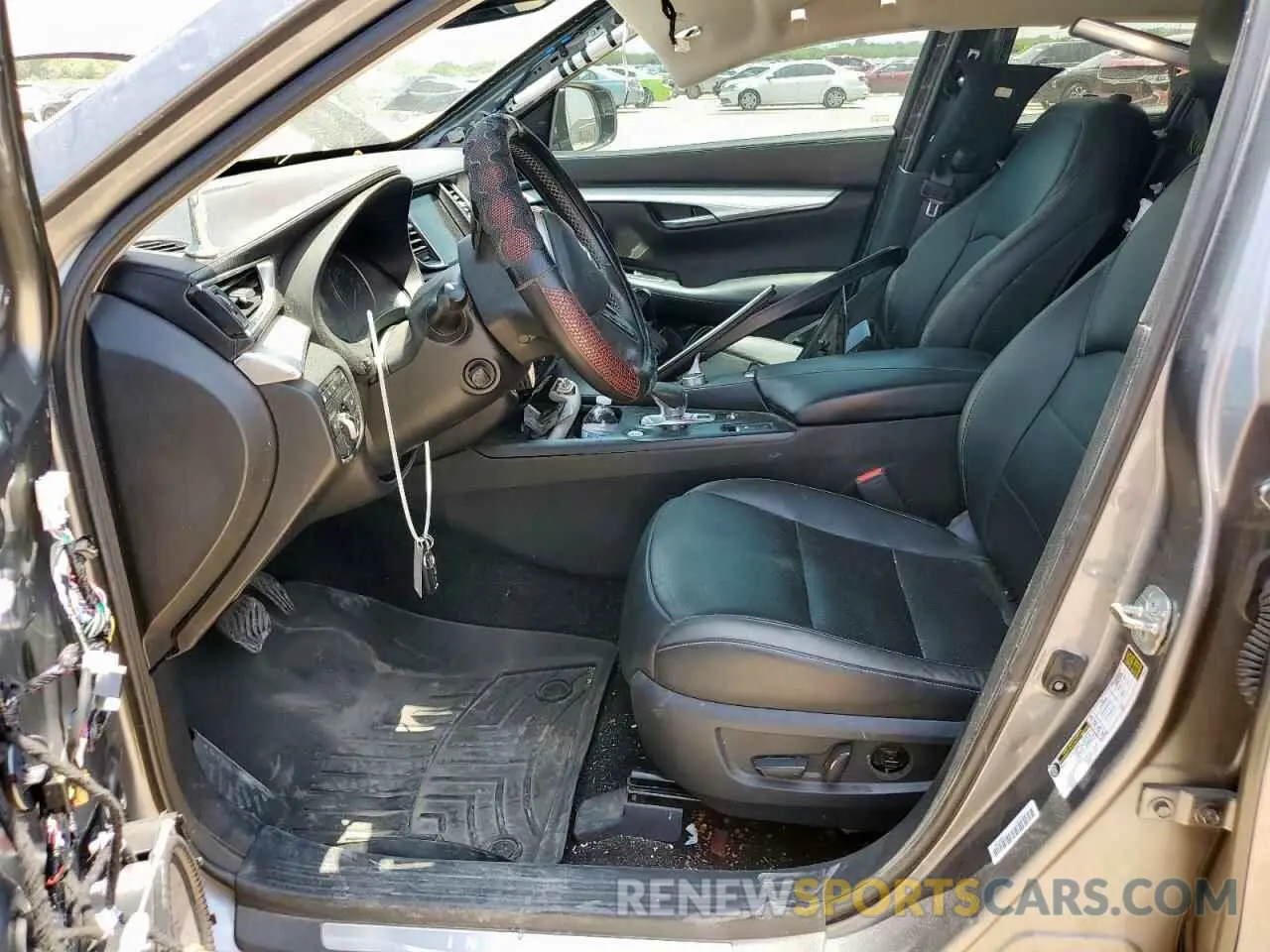 7 Photograph of a damaged car 3PCAJ5CA4MF101584 INFINITI QX50 2021