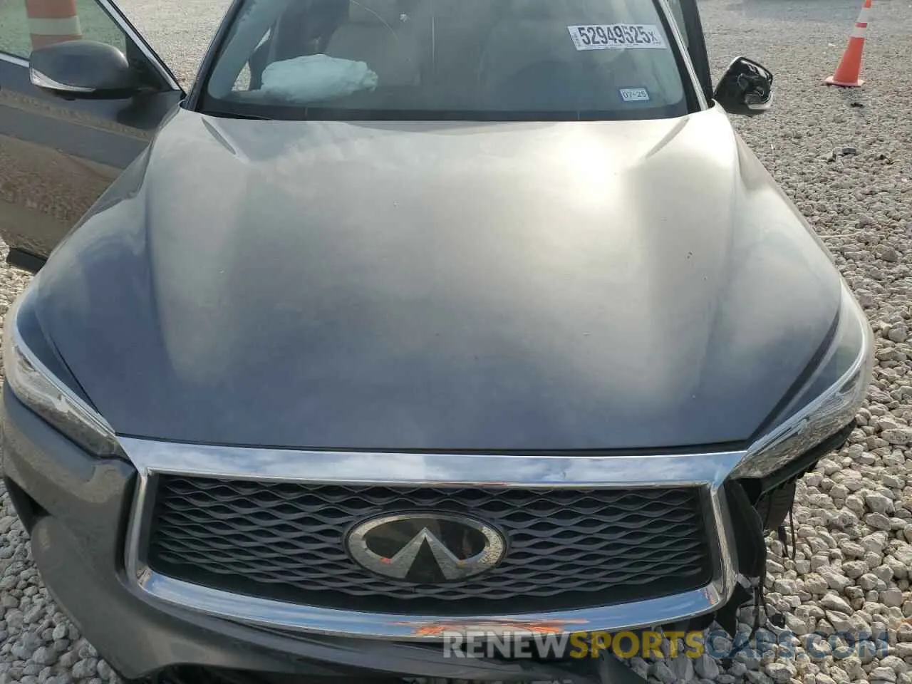 13 Photograph of a damaged car 3PCAJ5CA5MF119253 INFINITI QX50 2021