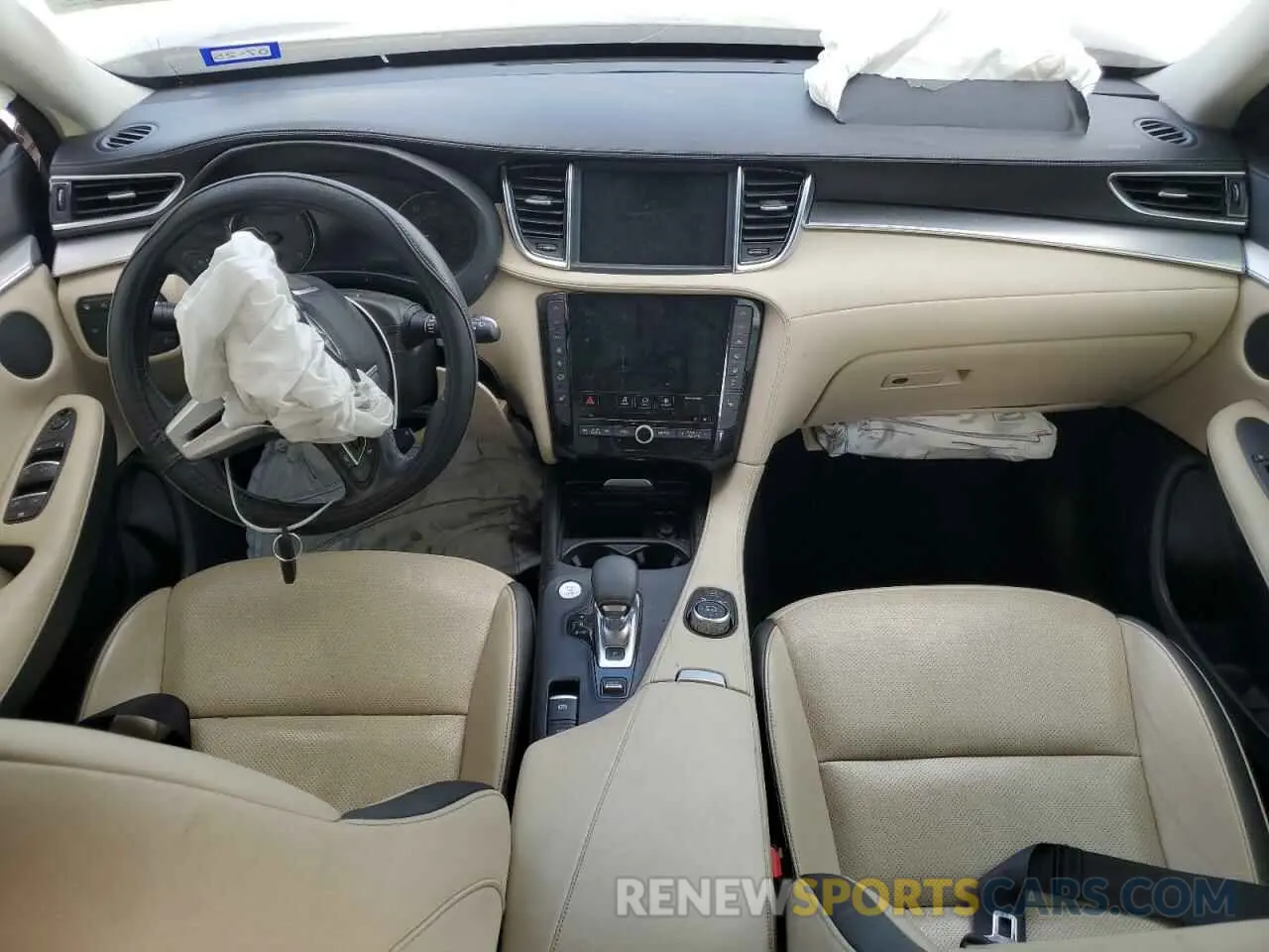 8 Photograph of a damaged car 3PCAJ5CA5MF119253 INFINITI QX50 2021