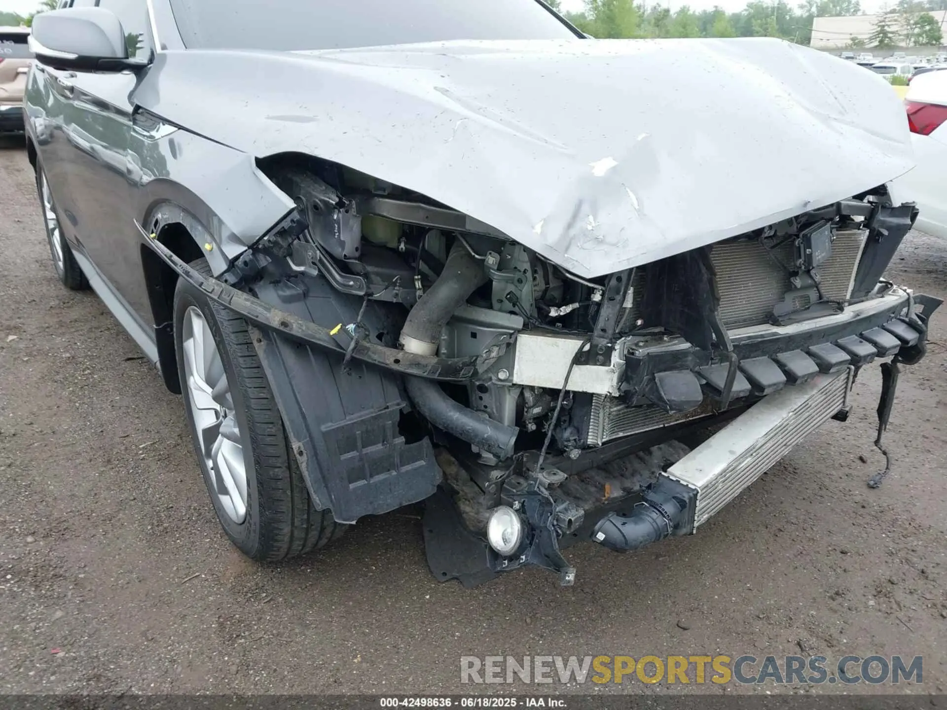 17 Photograph of a damaged car 3PCAJ5CA7MF105001 INFINITI QX50 2021