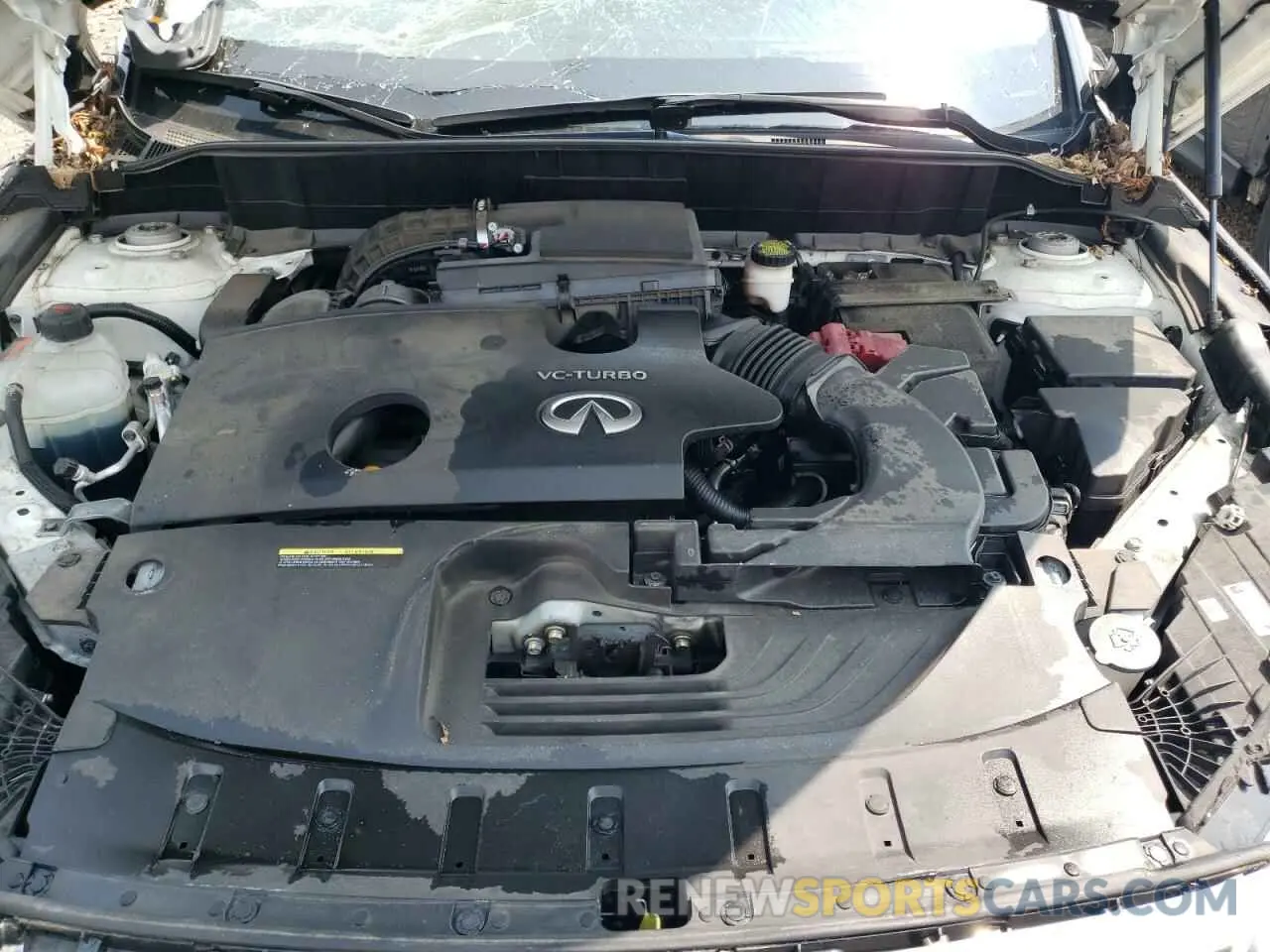 12 Photograph of a damaged car 3PCAJ5CB2MF119218 INFINITI QX50 2021