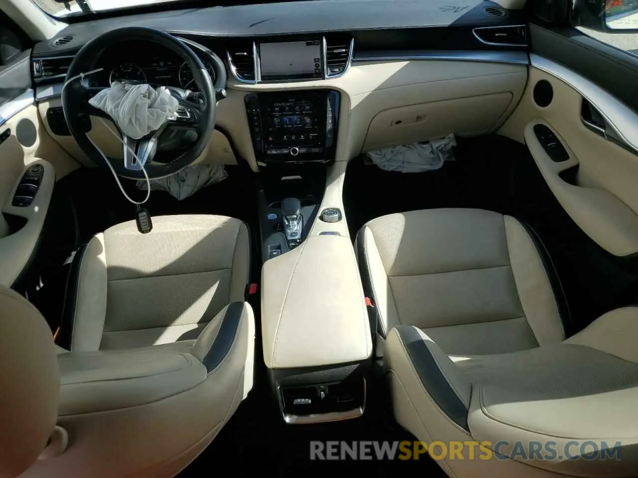 8 Photograph of a damaged car 3PCAJ5CBXMF105793 INFINITI QX50 2021