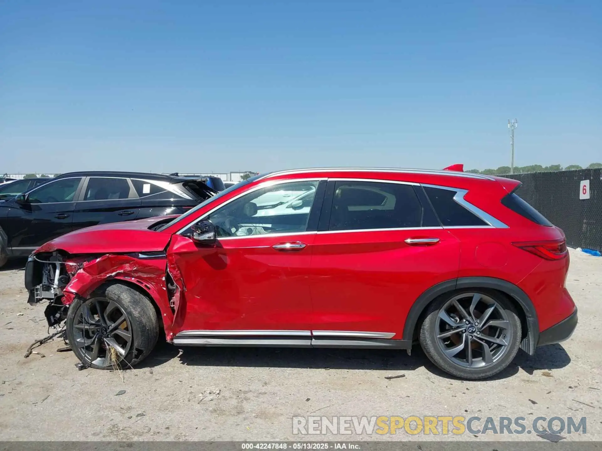 15 Photograph of a damaged car 3PCAJ5DB0MF111875 INFINITI QX50 2021