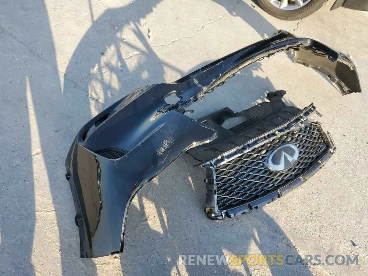 12 Photograph of a damaged car 3PCAJ5AA9NF117753 INFINITI QX50 2022
