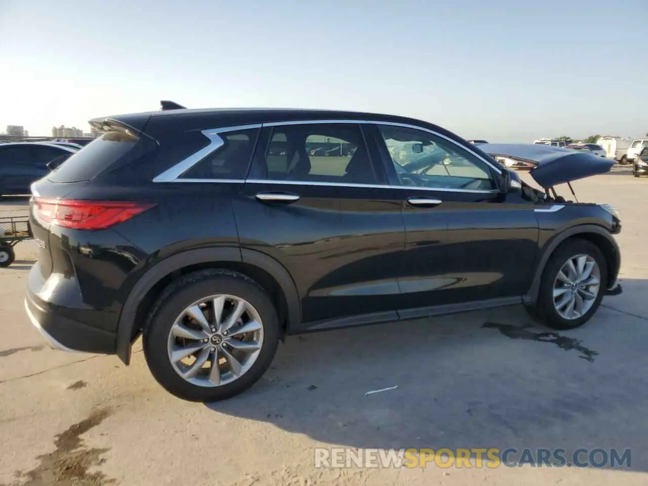 3 Photograph of a damaged car 3PCAJ5AA9NF117753 INFINITI QX50 2022