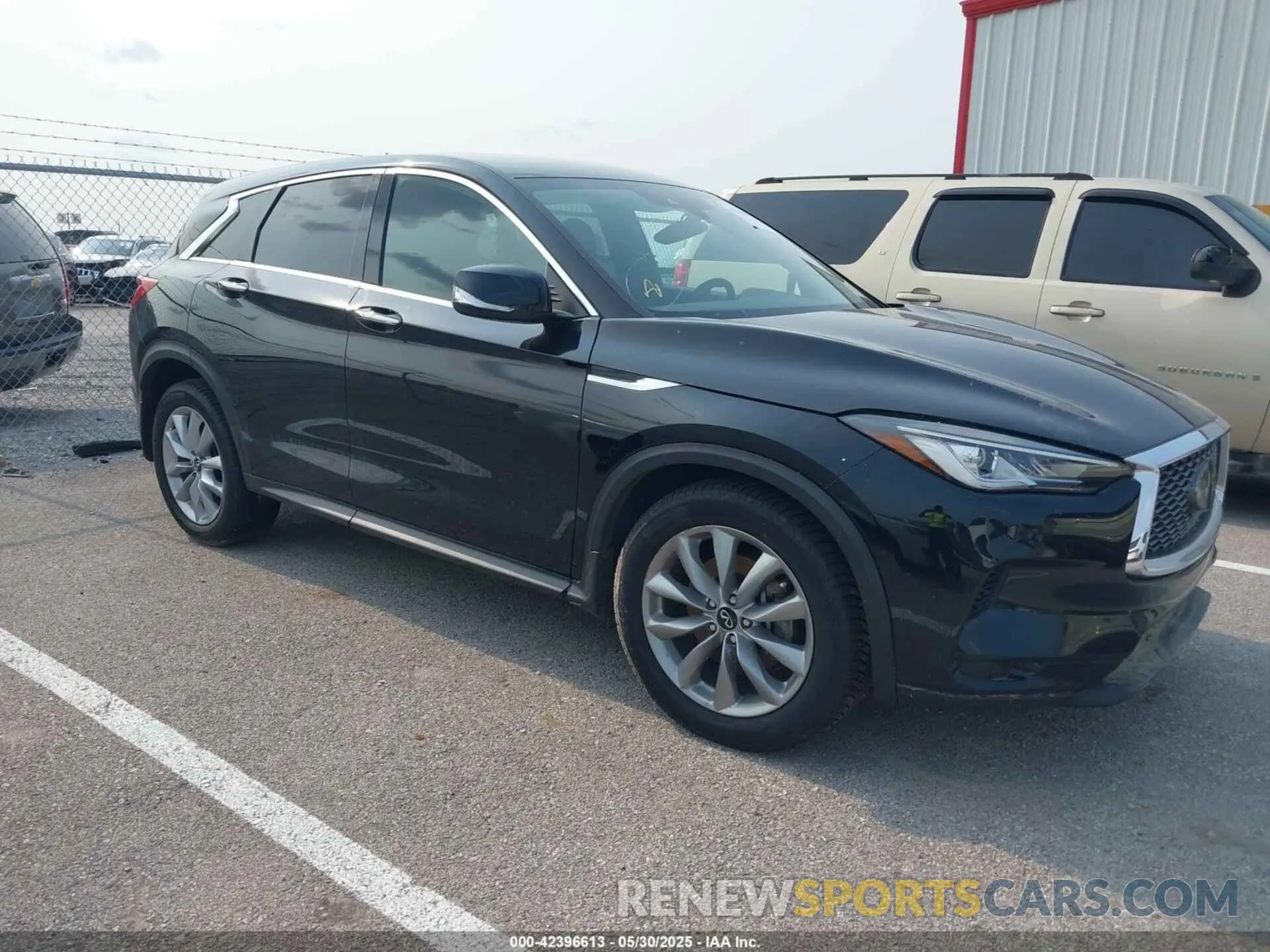 1 Photograph of a damaged car 3PCAJ5AB2NF109454 INFINITI QX50 2022