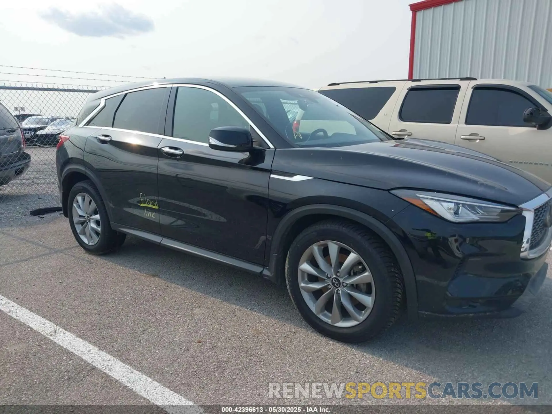 13 Photograph of a damaged car 3PCAJ5AB2NF109454 INFINITI QX50 2022