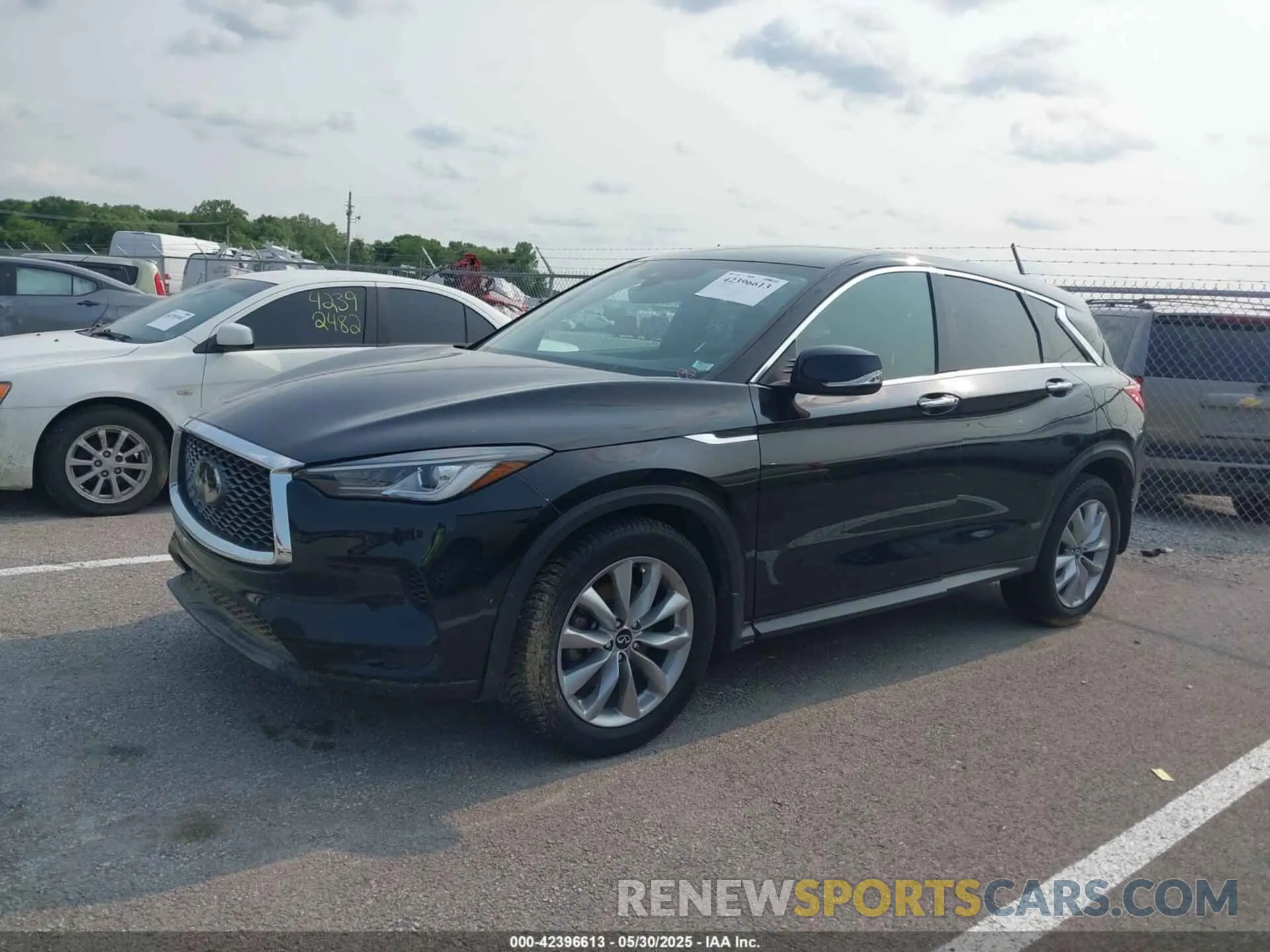 14 Photograph of a damaged car 3PCAJ5AB2NF109454 INFINITI QX50 2022