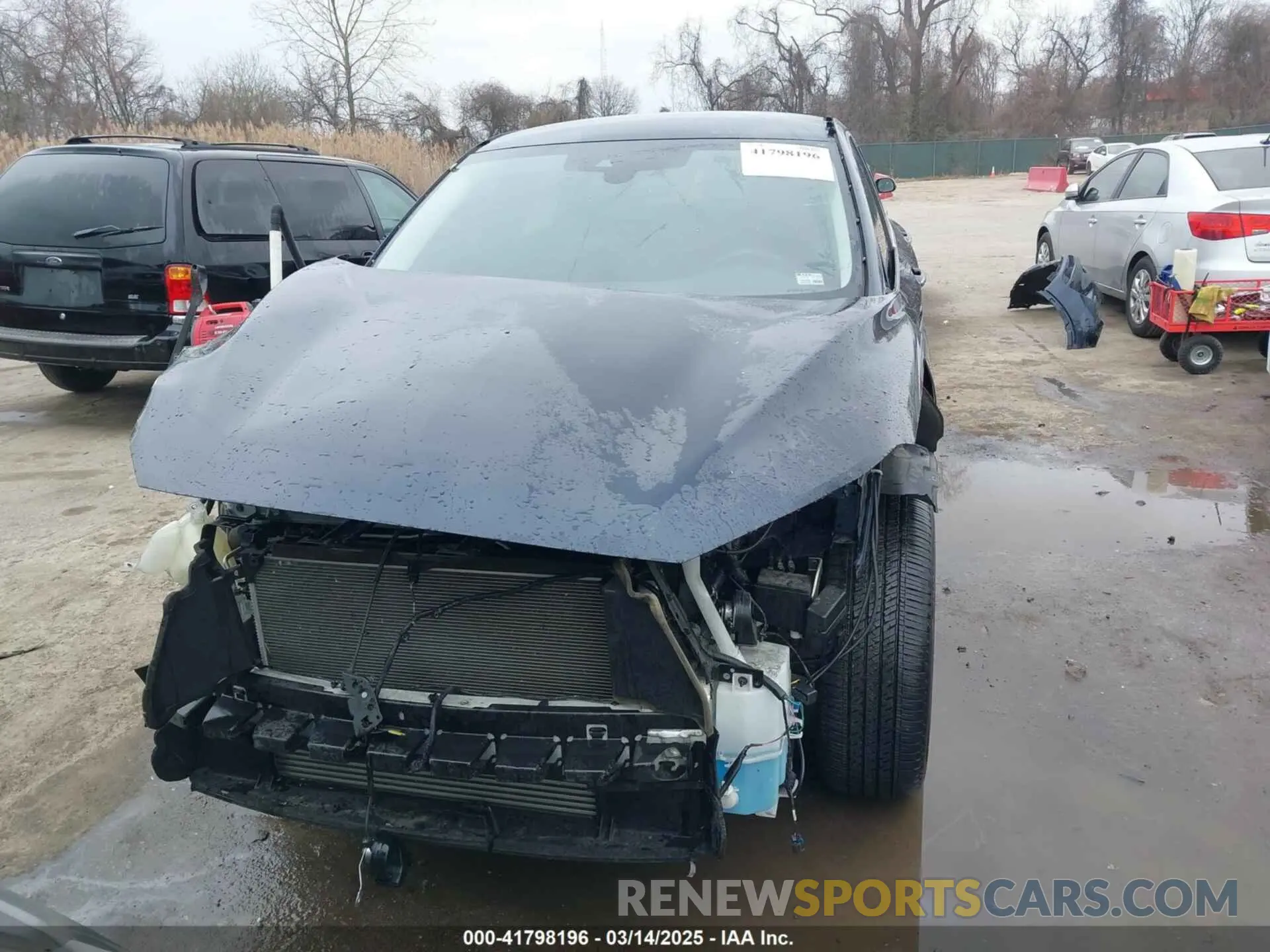 13 Photograph of a damaged car 3PCAJ5AB6NF110784 INFINITI QX50 2022