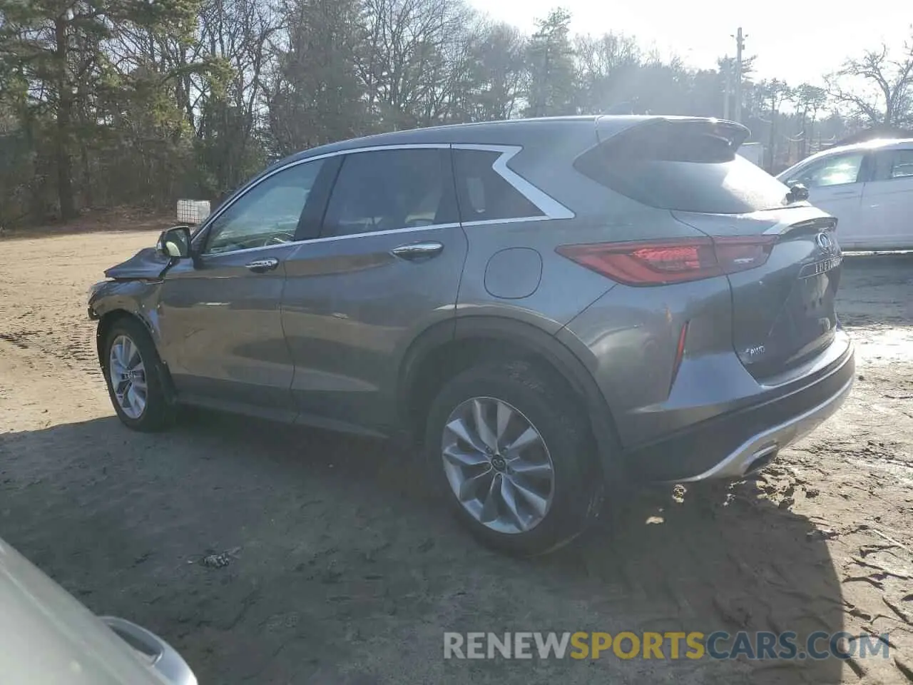 2 Photograph of a damaged car 3PCAJ5AB8NF111516 INFINITI QX50 2022