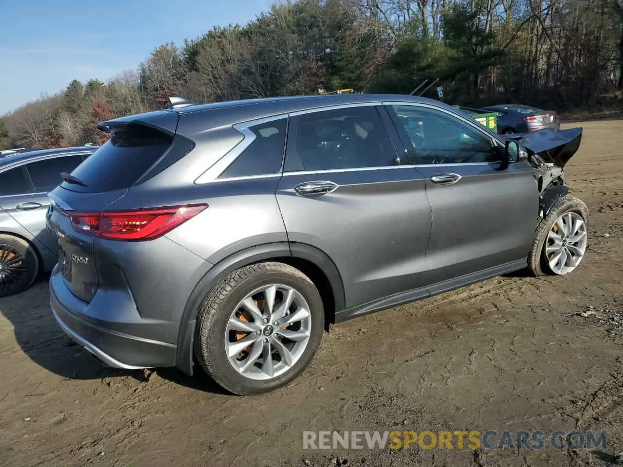 3 Photograph of a damaged car 3PCAJ5AB8NF111516 INFINITI QX50 2022