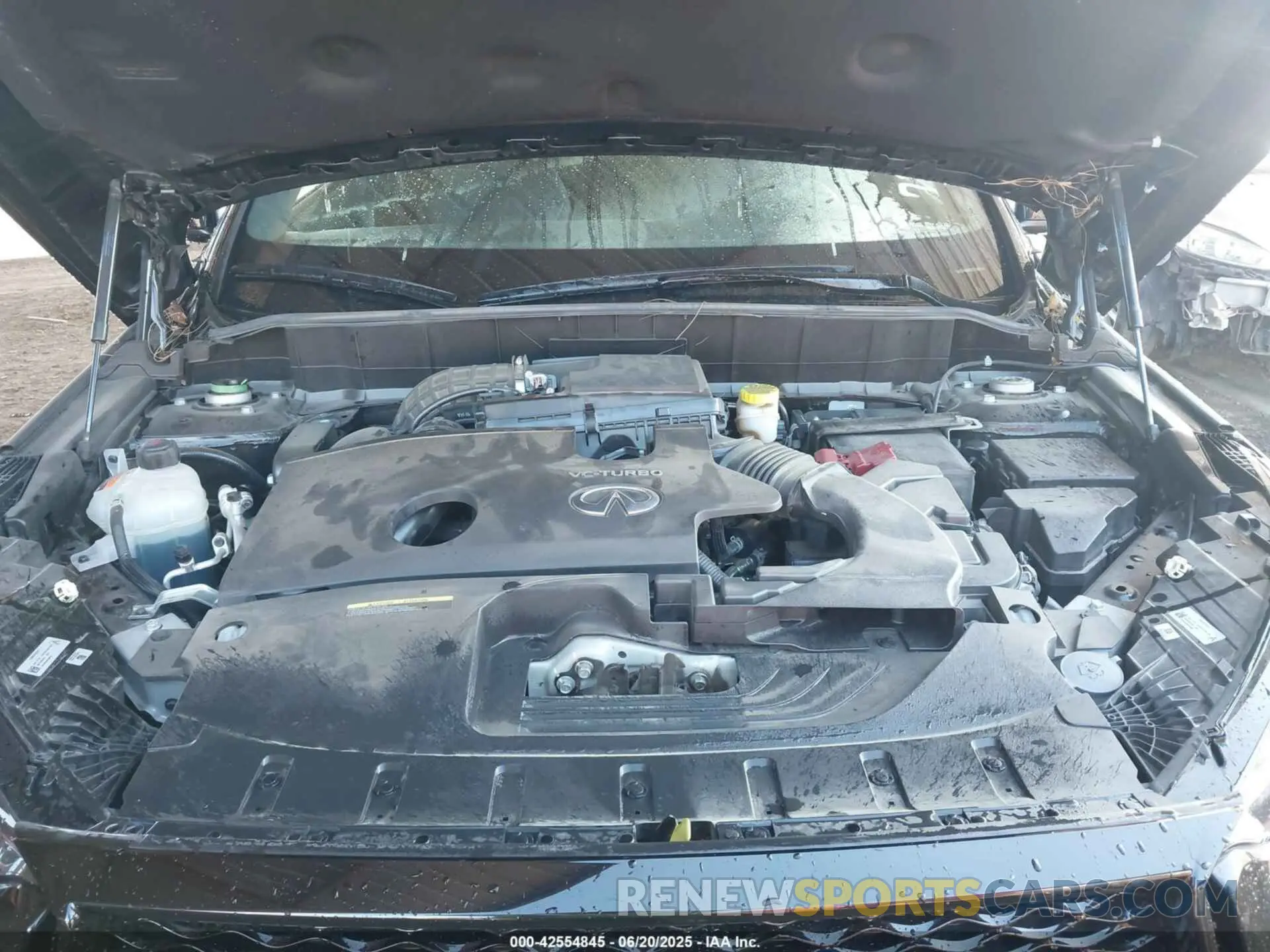 10 Photograph of a damaged car 3PCAJ5BA2NF107256 INFINITI QX50 2022