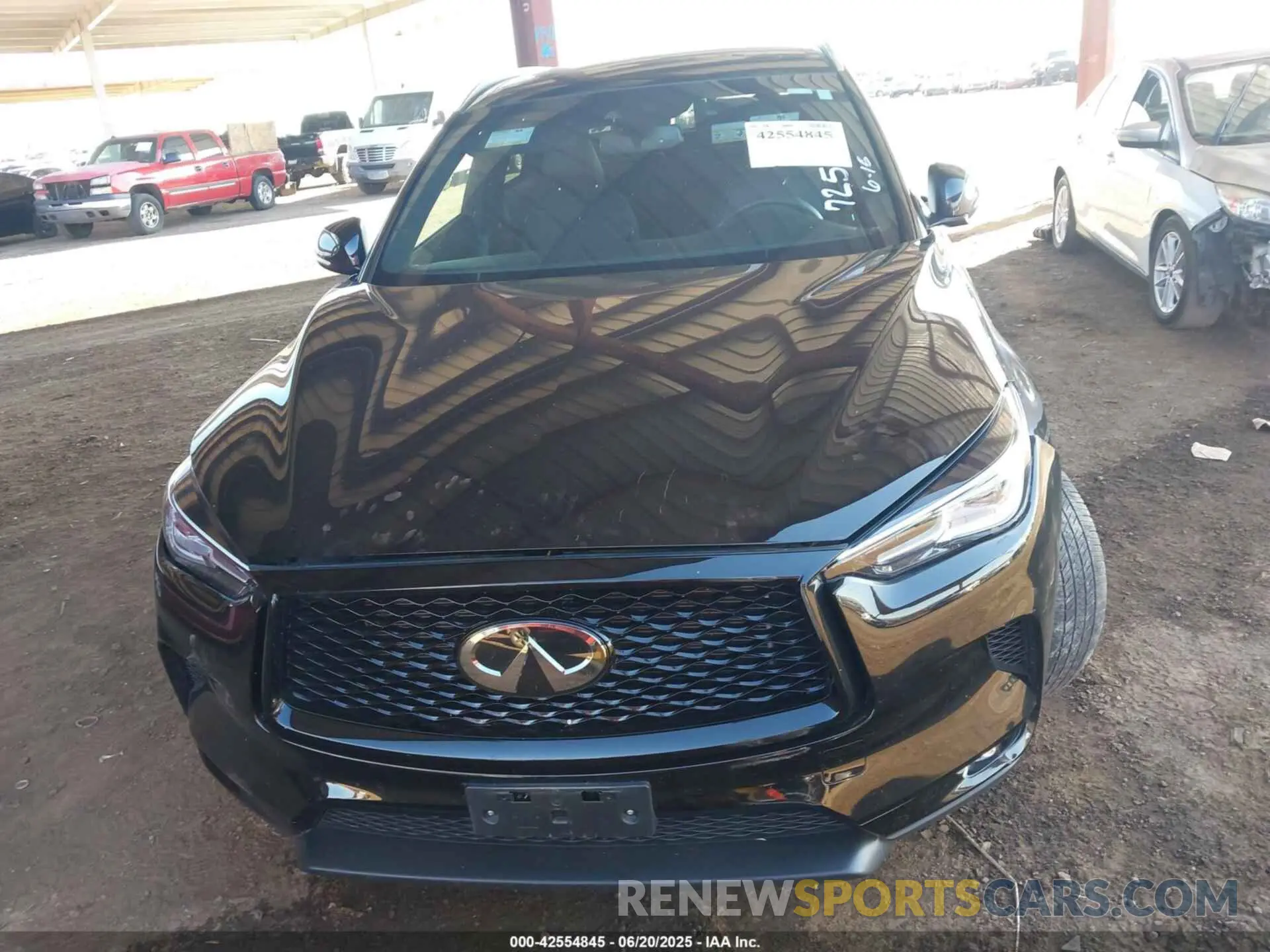 12 Photograph of a damaged car 3PCAJ5BA2NF107256 INFINITI QX50 2022