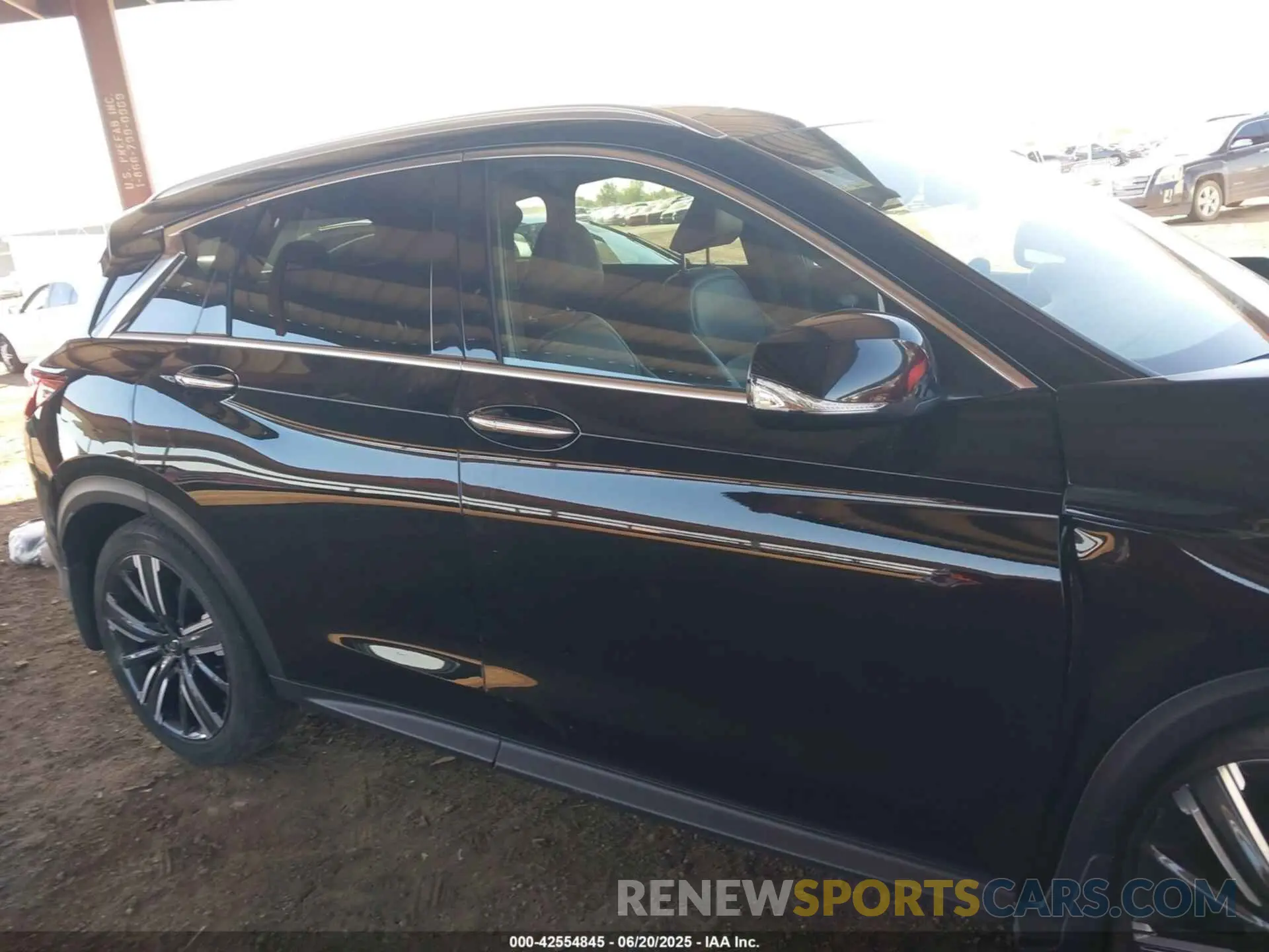 13 Photograph of a damaged car 3PCAJ5BA2NF107256 INFINITI QX50 2022