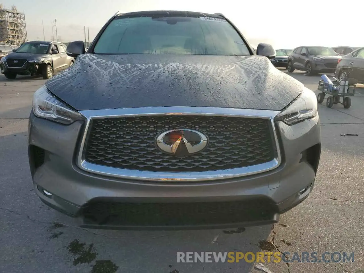 5 Photograph of a damaged car 3PCAJ5BA5NF107929 INFINITI QX50 2022