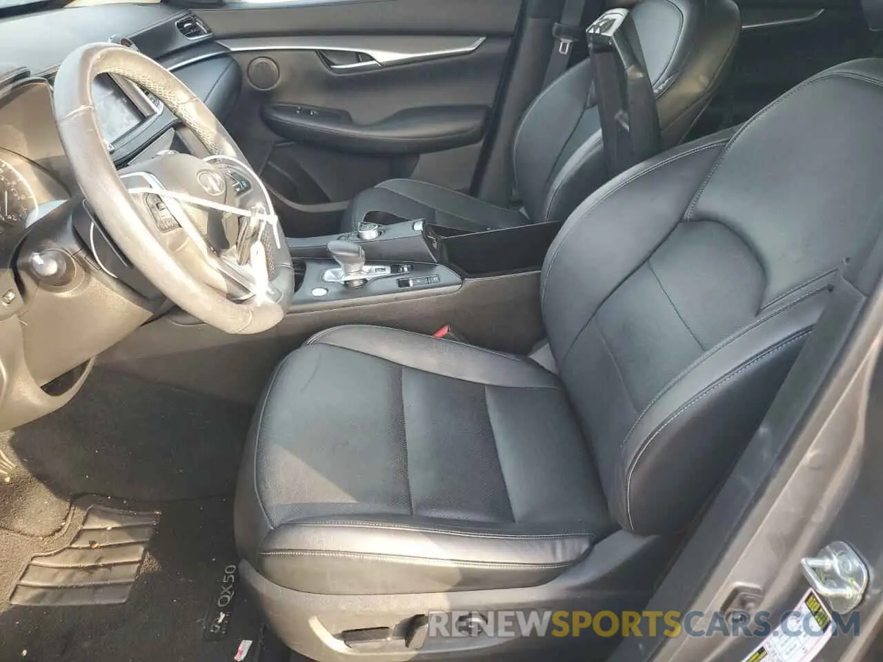 7 Photograph of a damaged car 3PCAJ5BA5NF107929 INFINITI QX50 2022