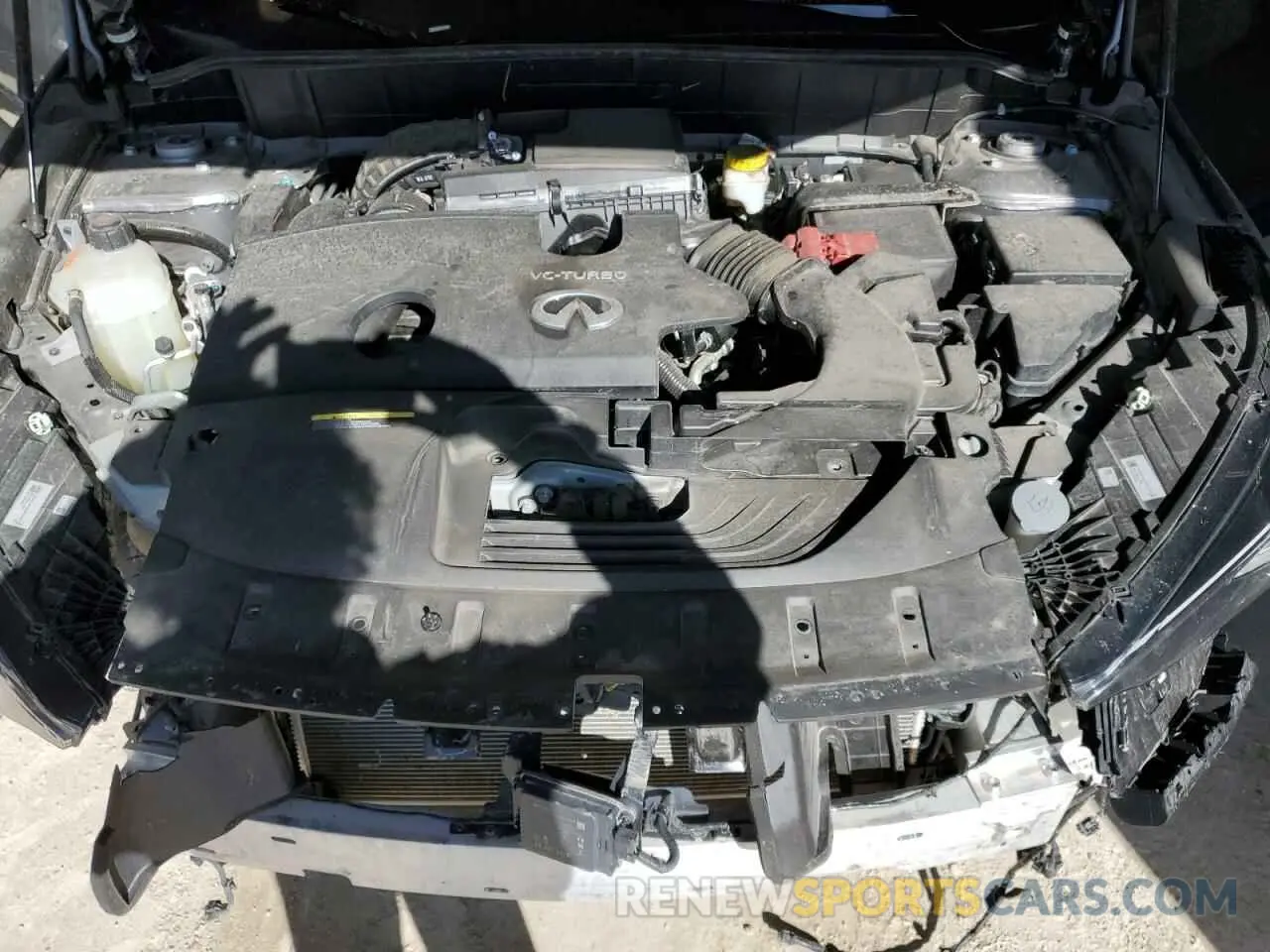 13 Photograph of a damaged car 3PCAJ5BA5NF116629 INFINITI QX50 2022