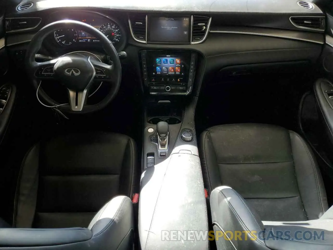 8 Photograph of a damaged car 3PCAJ5BA5NF116629 INFINITI QX50 2022