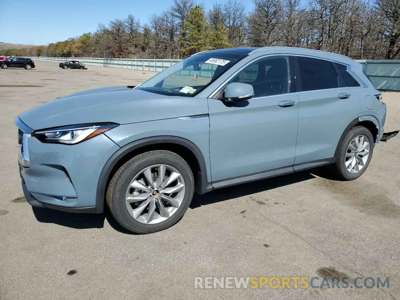 1 Photograph of a damaged car 3PCAJ5BB1NF120556 INFINITI QX50 2022