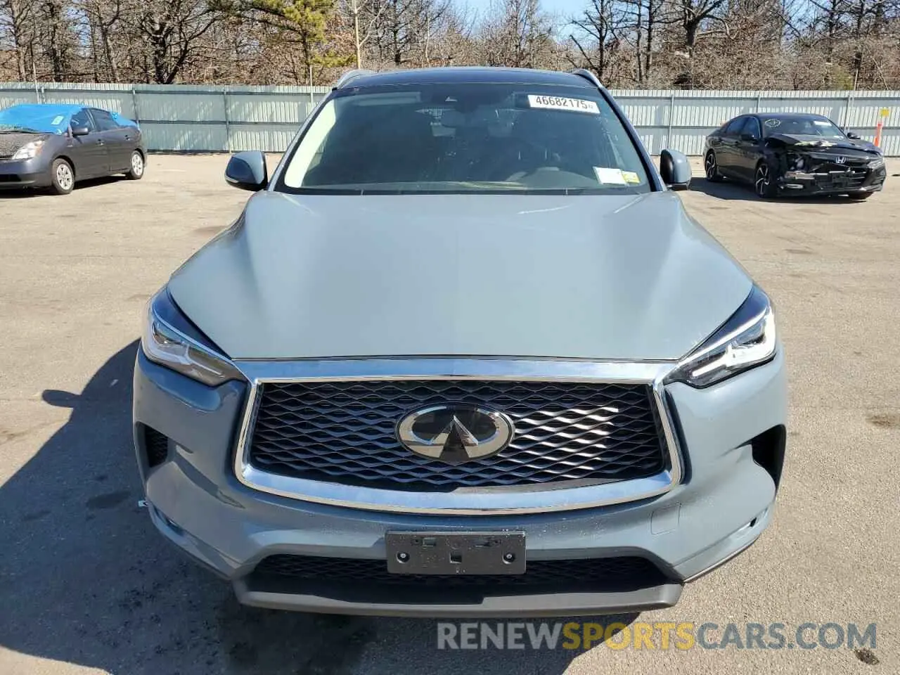 5 Photograph of a damaged car 3PCAJ5BB1NF120556 INFINITI QX50 2022